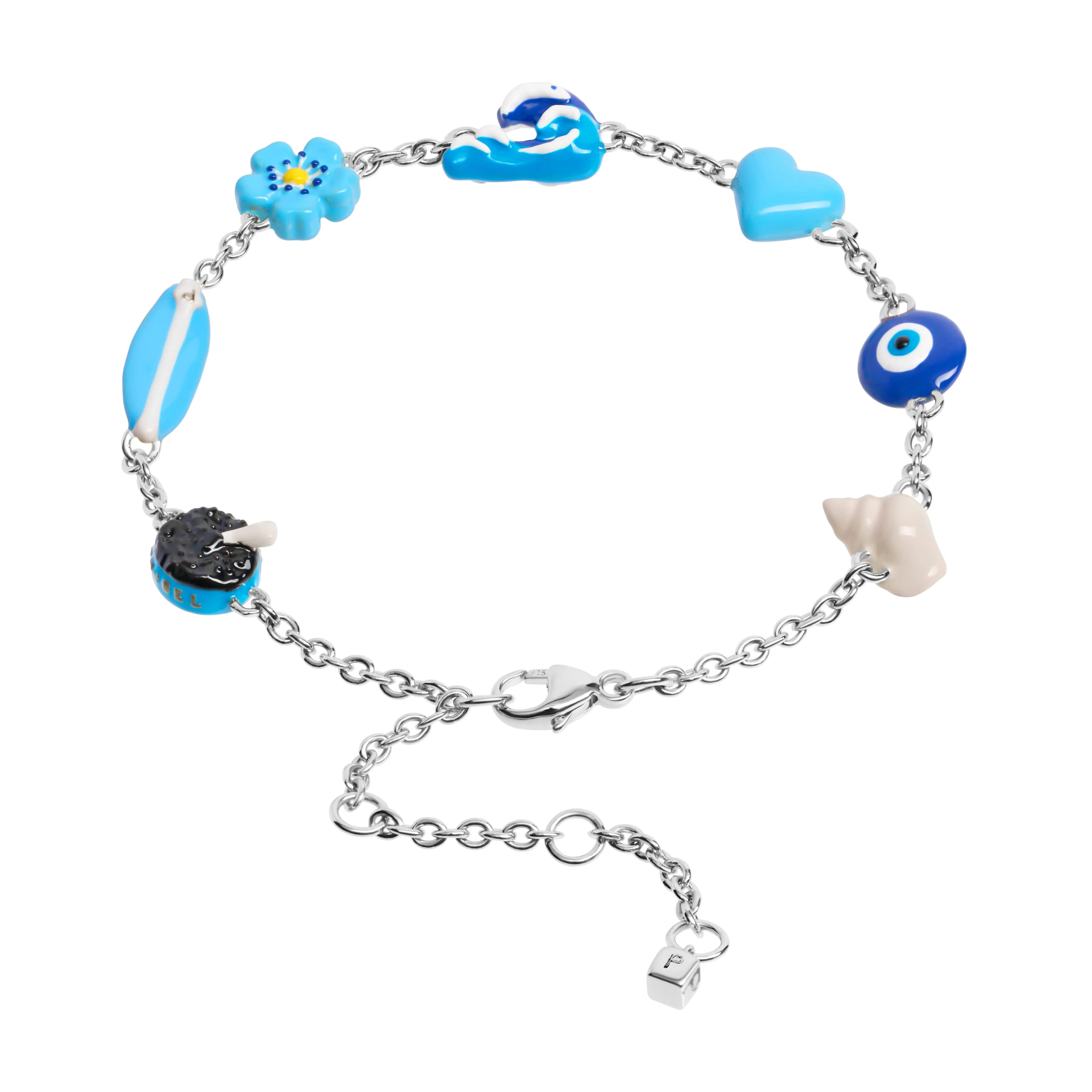 Azure Mini Charm Bracelet - Image 4