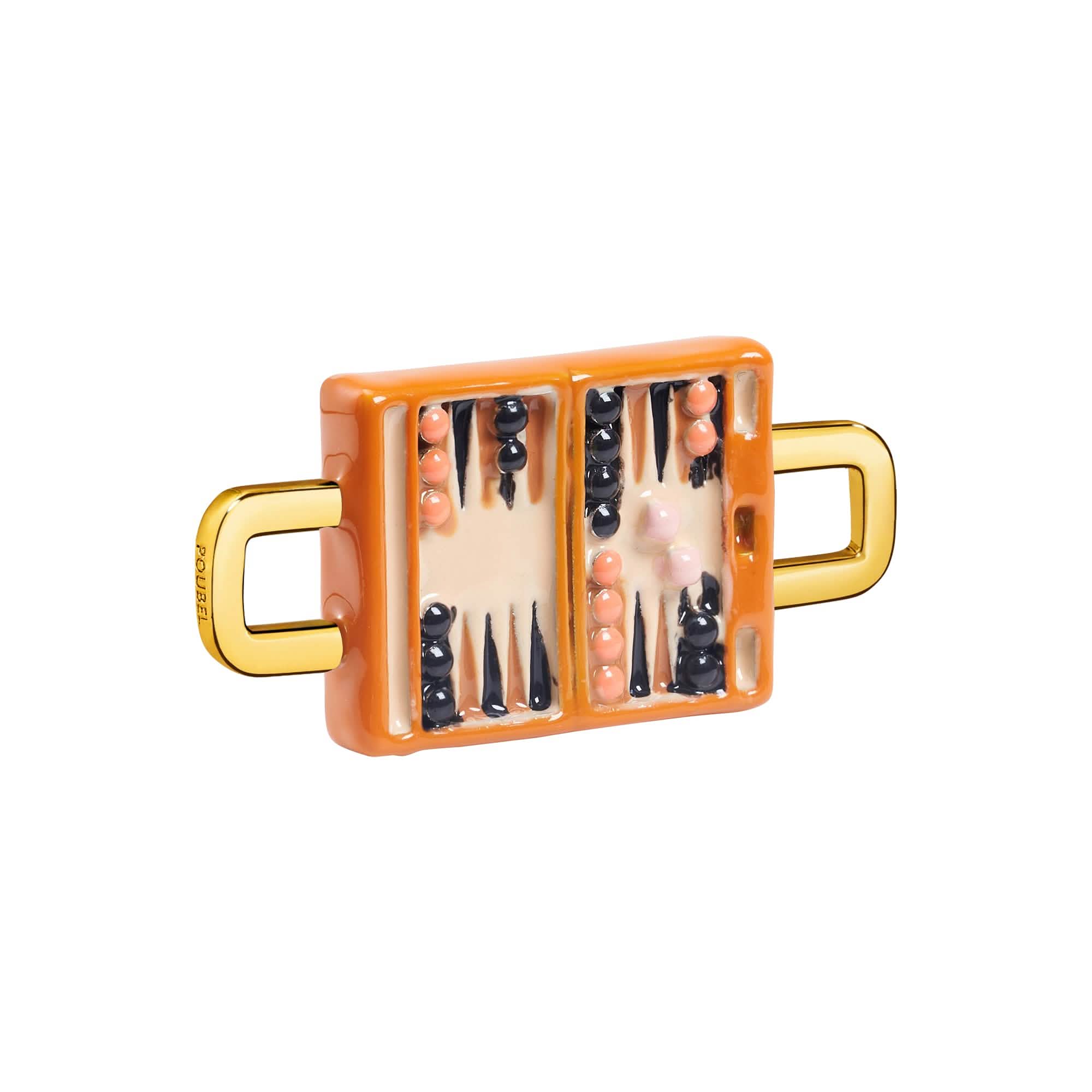 Backgammon Charm (Gold) - Image 2