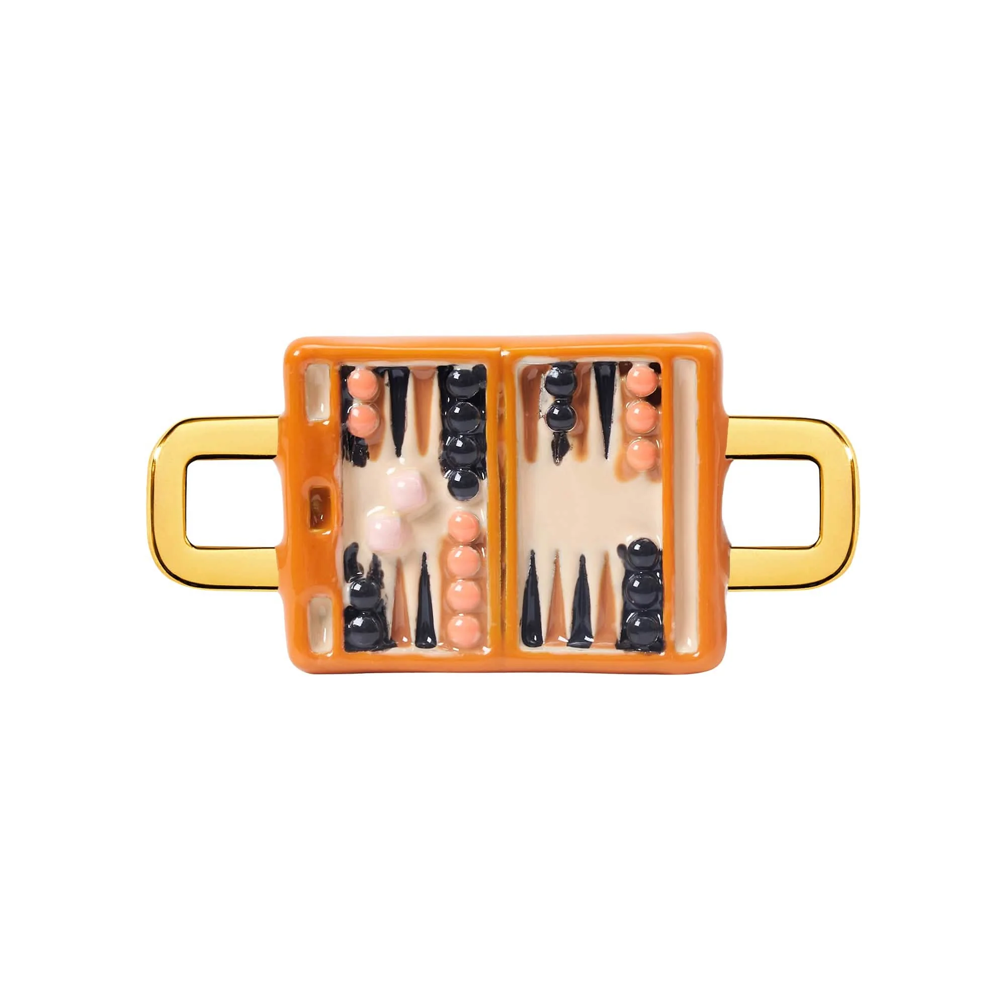 Backgammon Charm (Gold) - Image 4