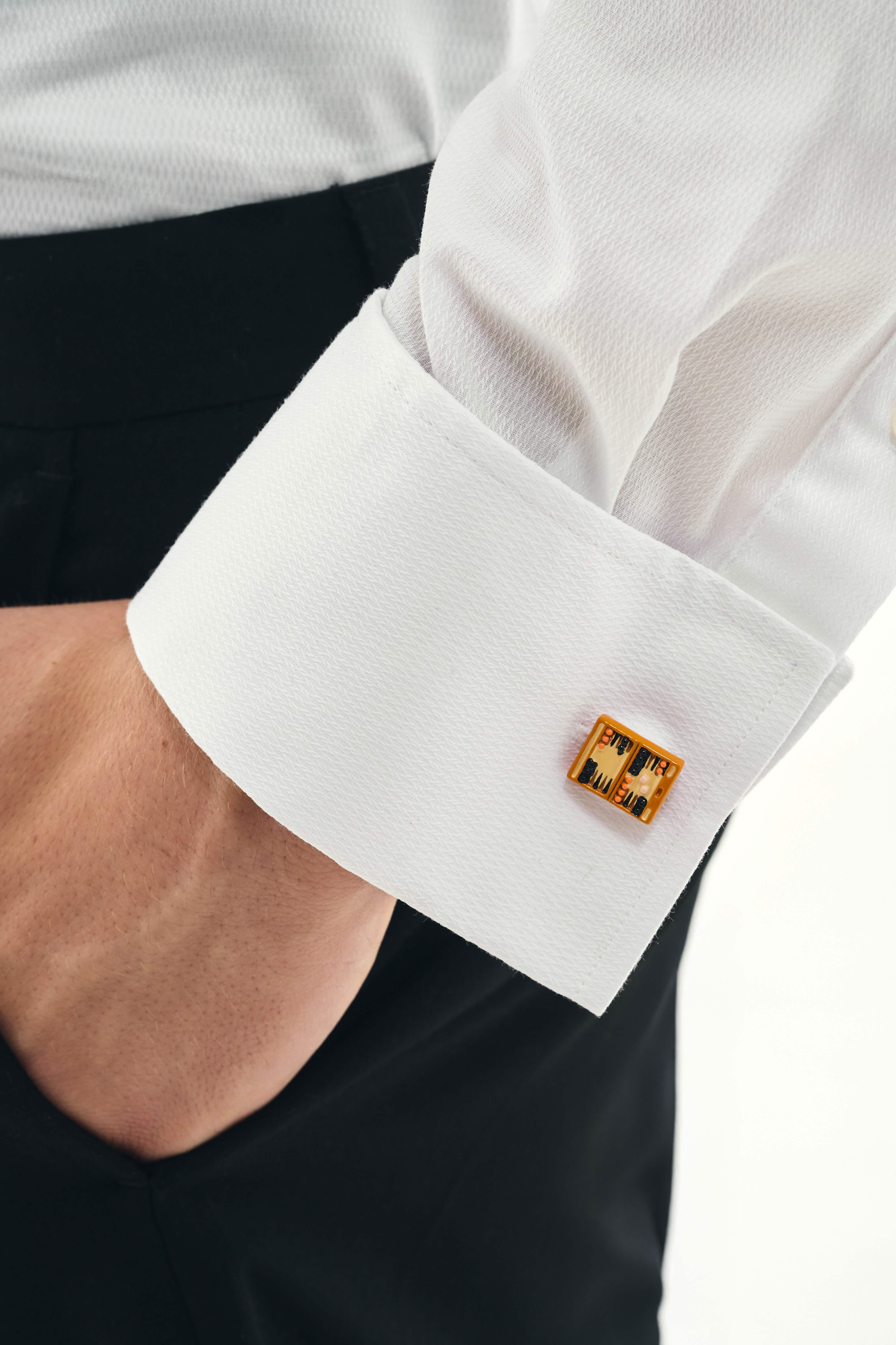 Backgammon Cufflinks - Image 3