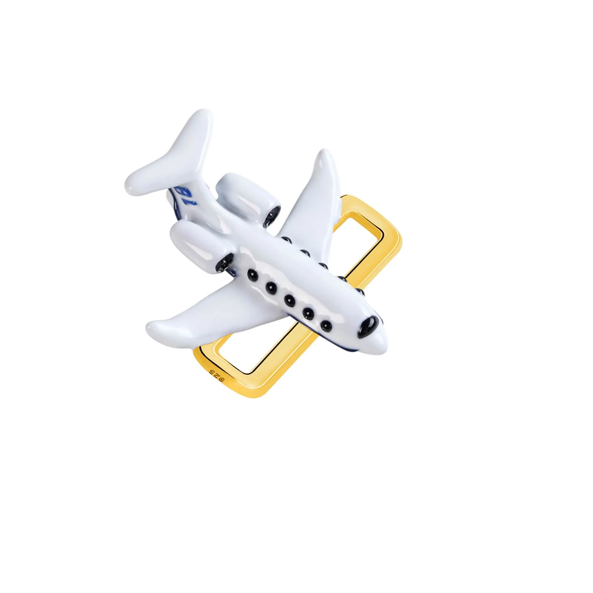 Bombardier™ Jet Charm (Gold) - Image 5