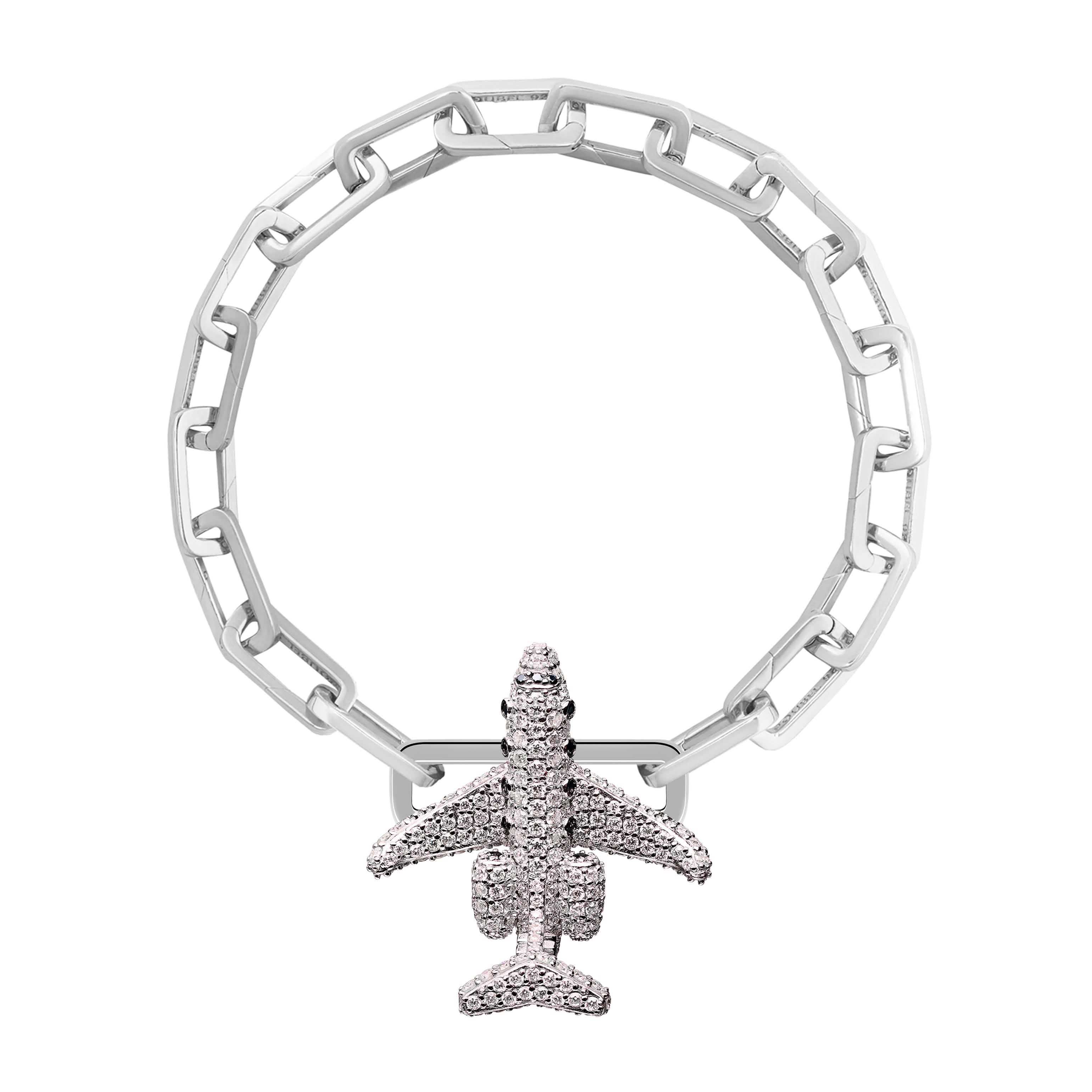 Bombardier™ Jet Stoneset Charm - Image 6