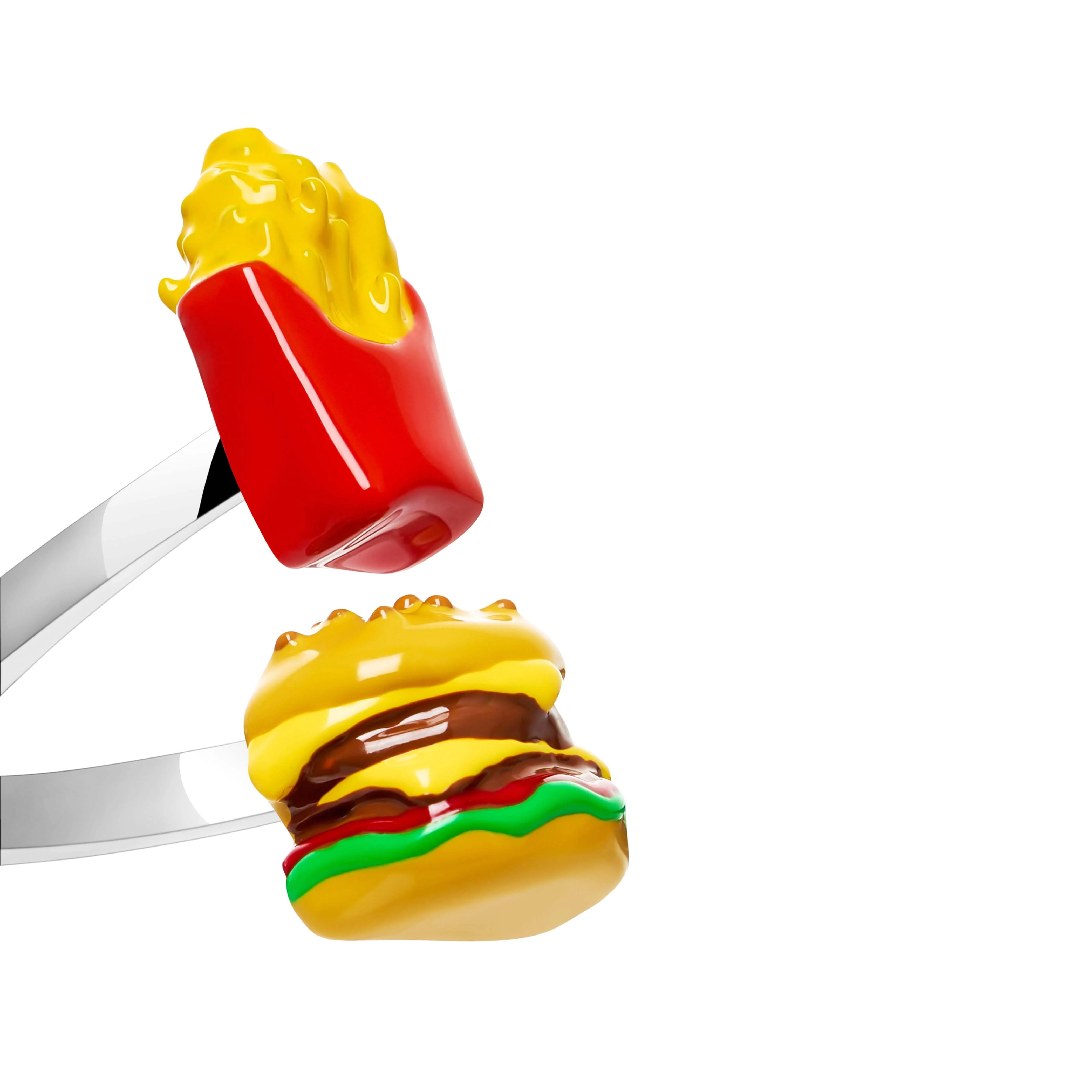 Burger & Fries Wrap Ring - Image 6