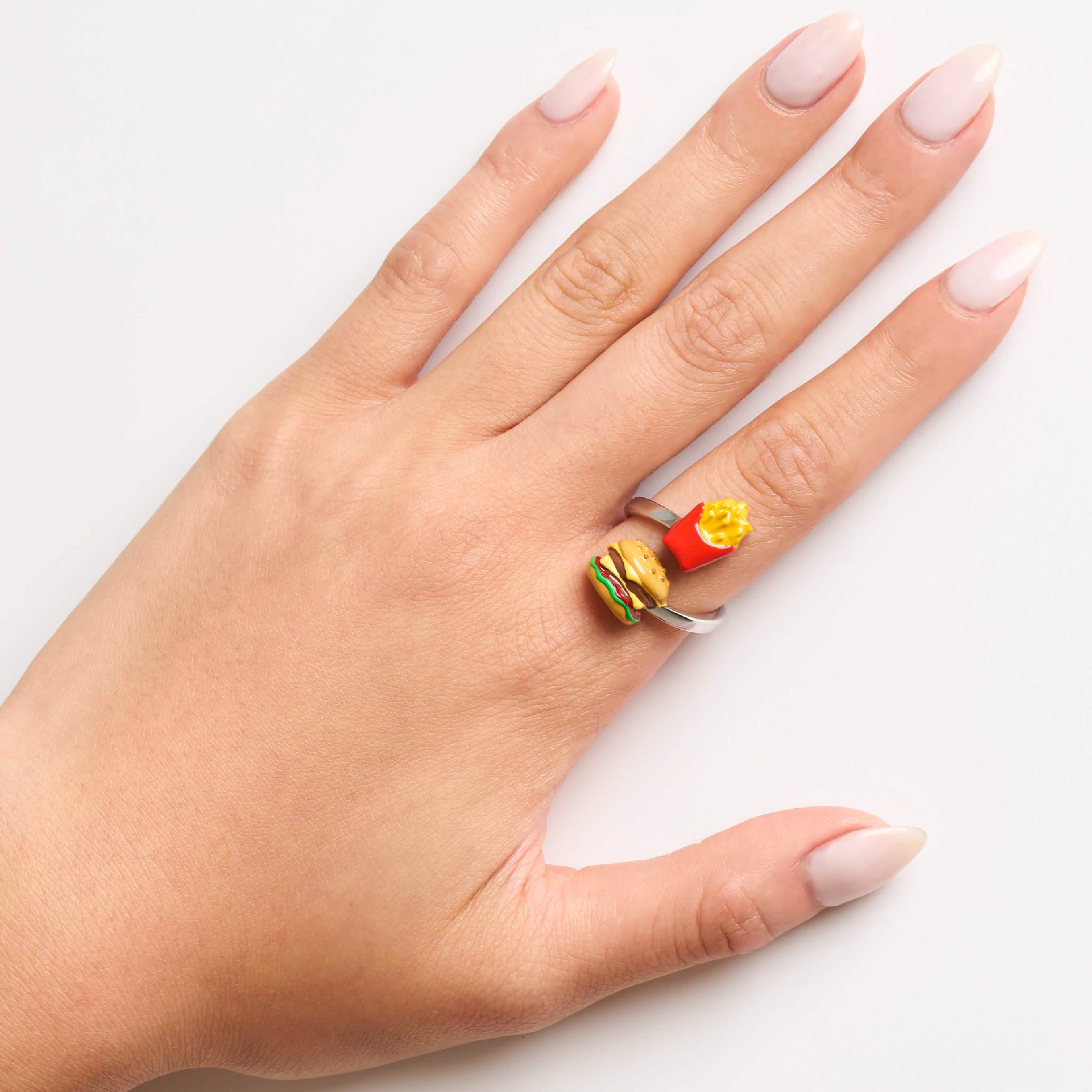Burger & Fries Wrap Ring - Image 7