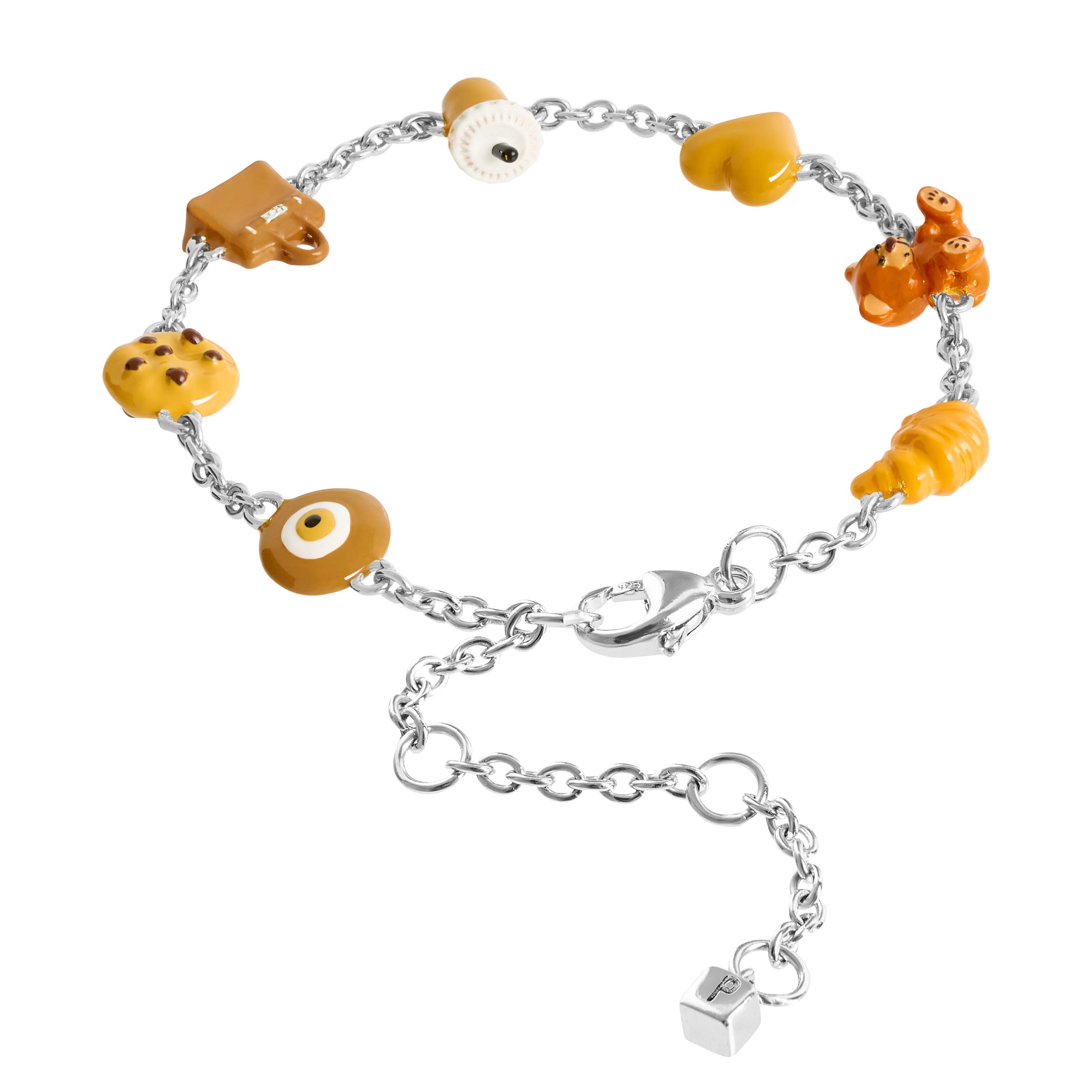 Caramel Mini Charm Bracelet - Image 4