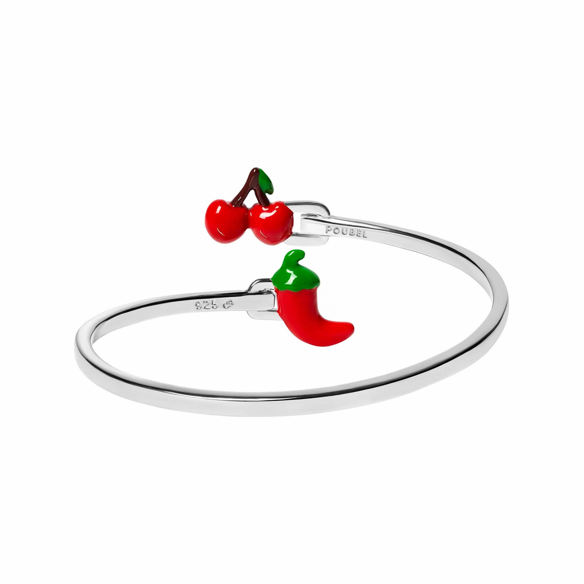 Cherry & Chilli Pepper Bangle - Image 5