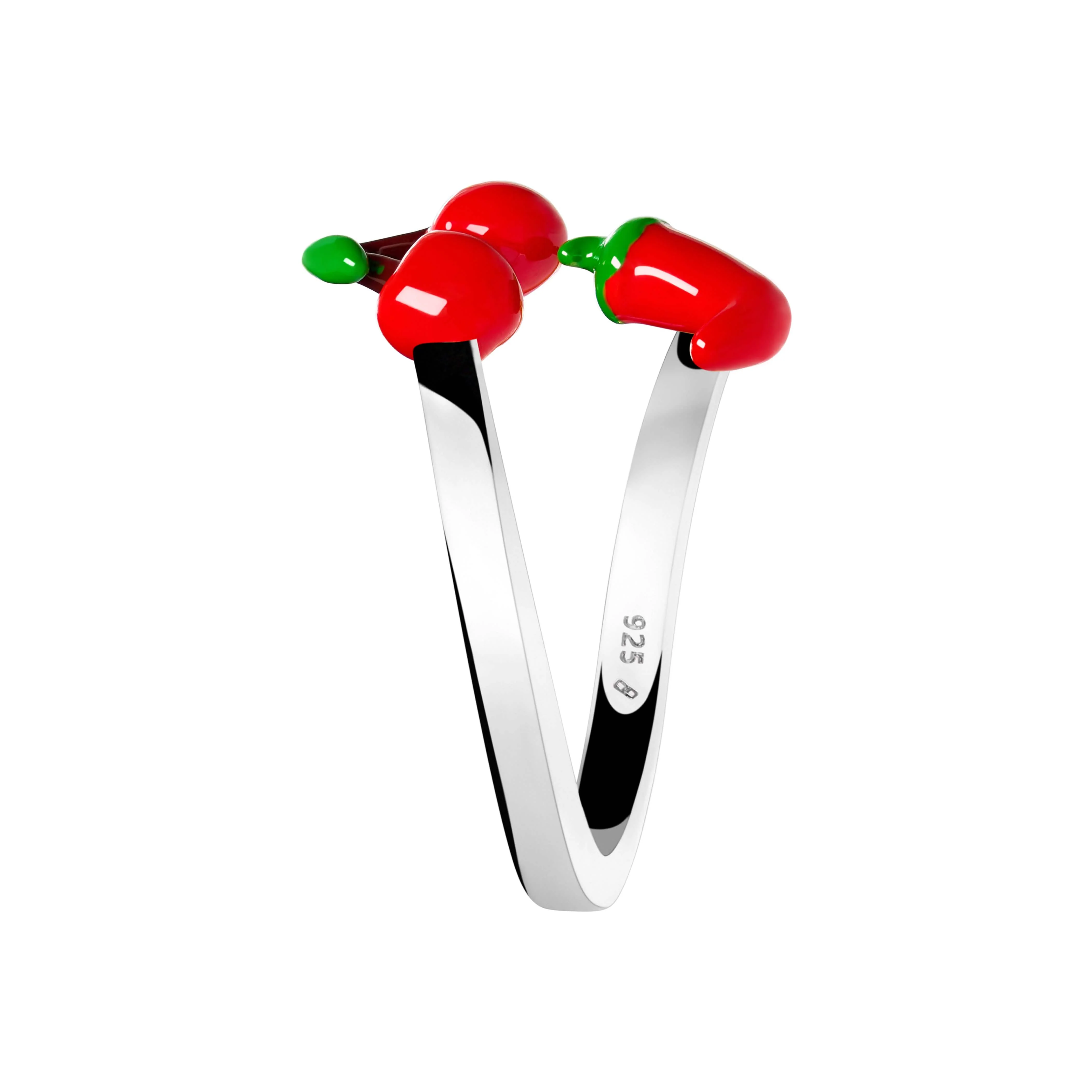 Cherry & Chilli Wrap Ring - Image 4