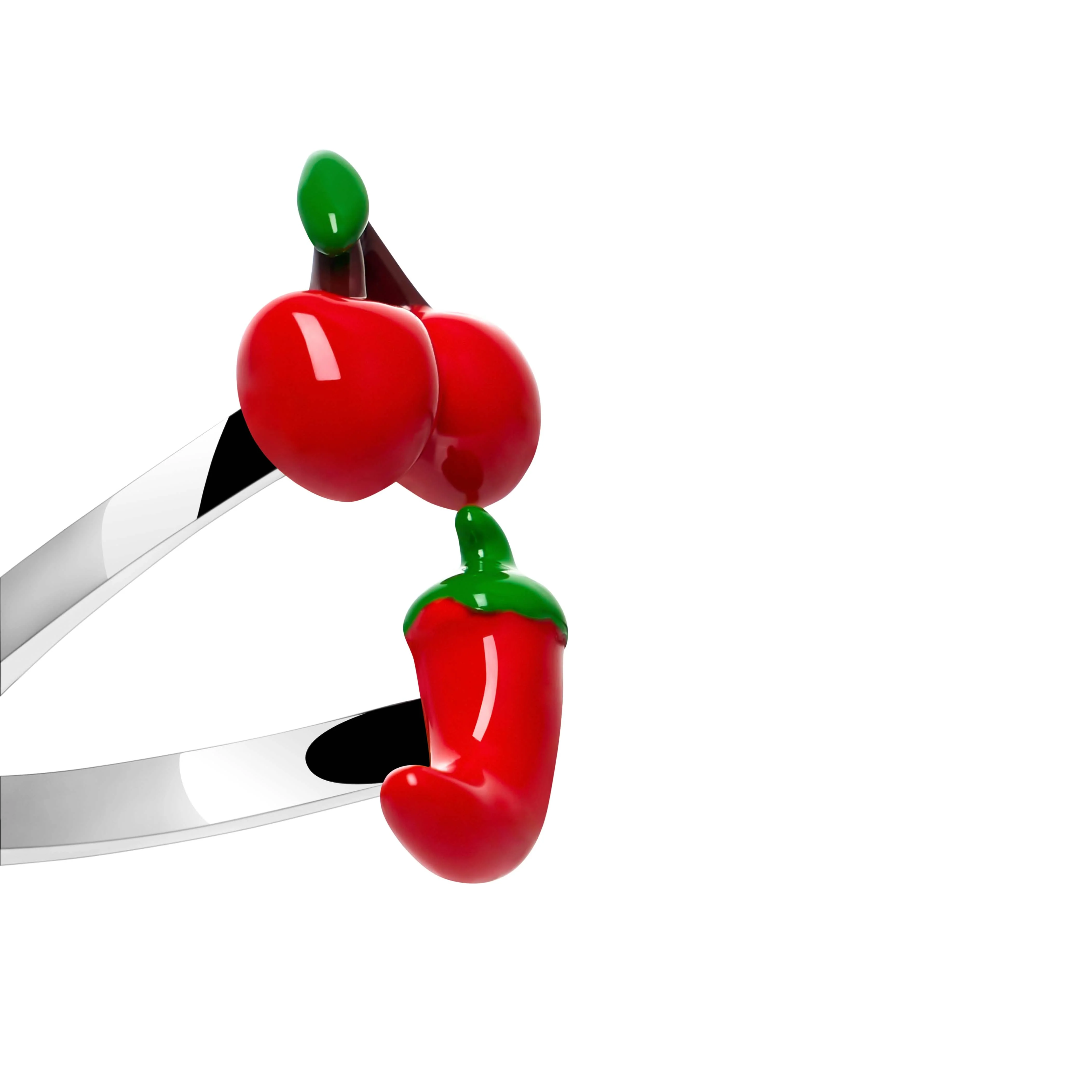Cherry & Chilli Wrap Ring - Image 6