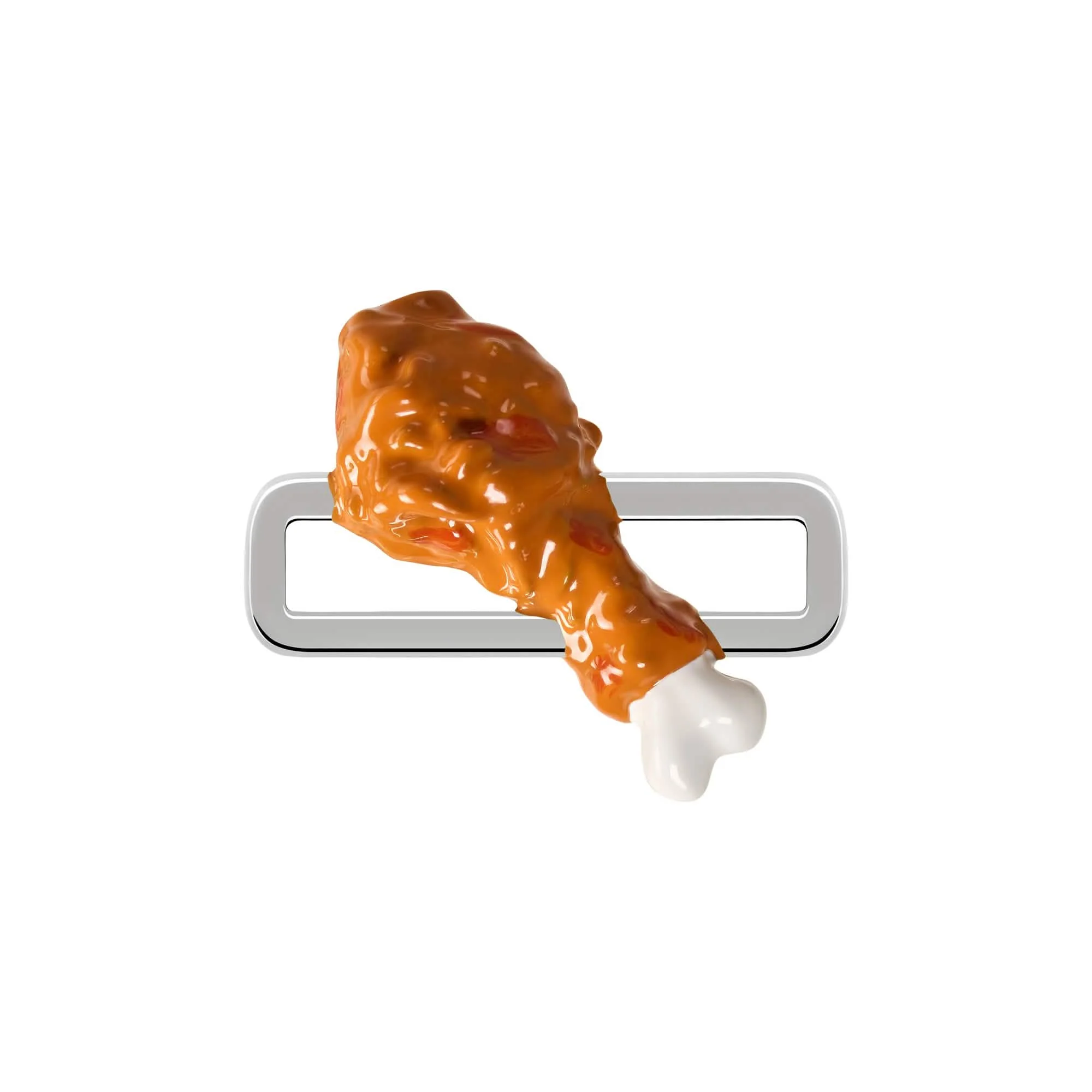 Chicken Drumstick Charm - Image 4
