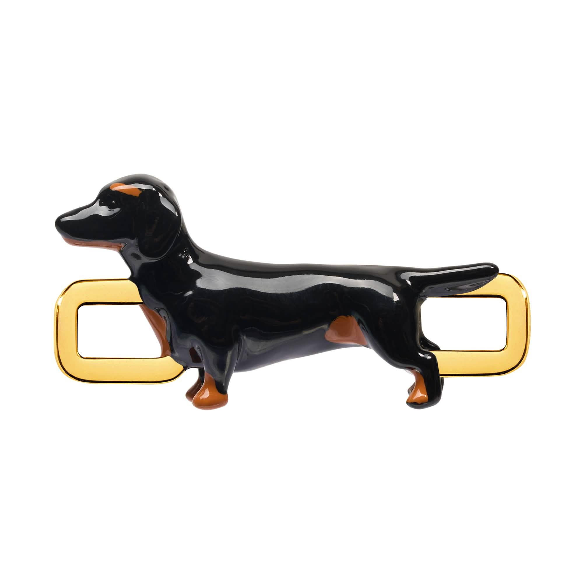 Dachshund Charm (Gold) - Image 4