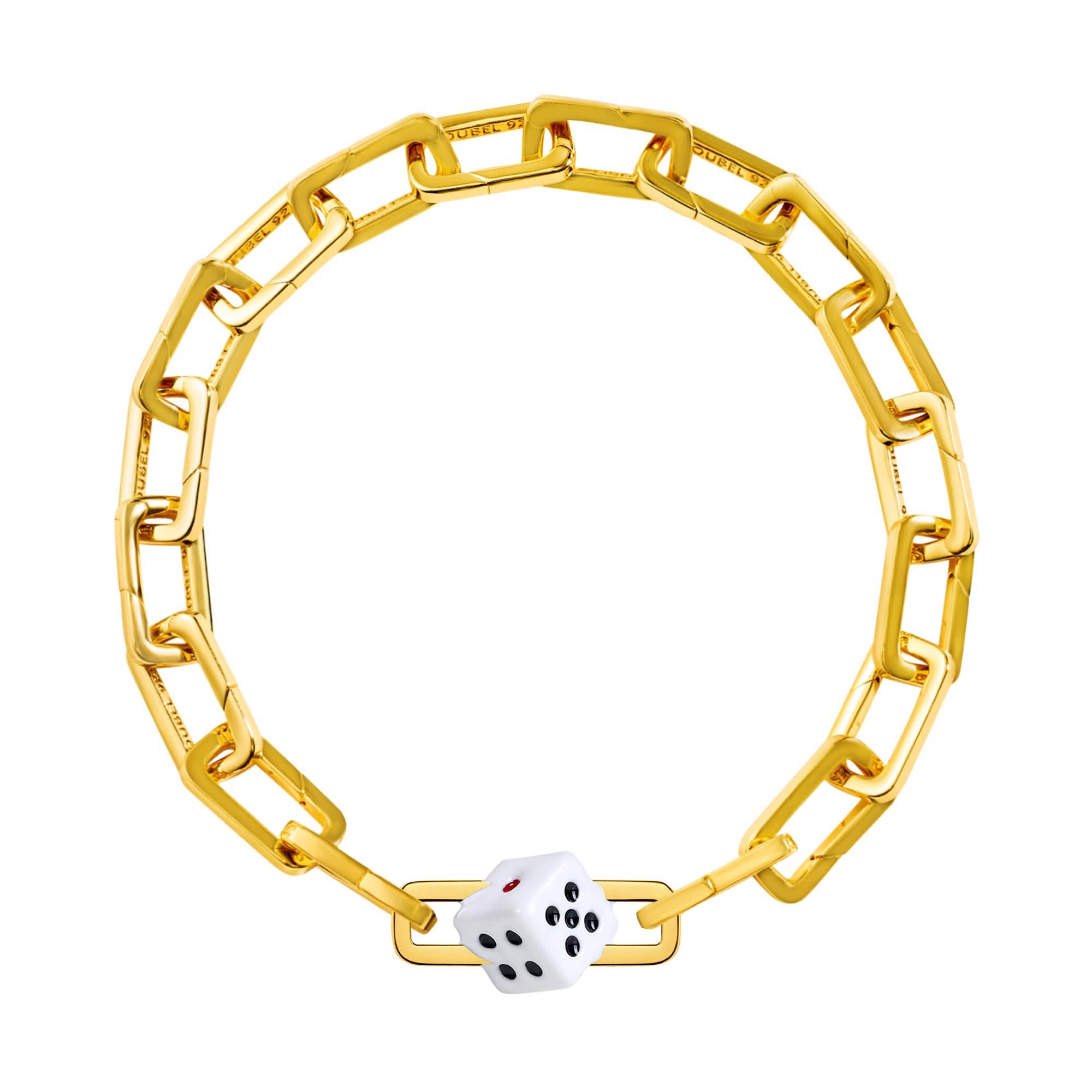 Dice Charm (Gold) - Image 6