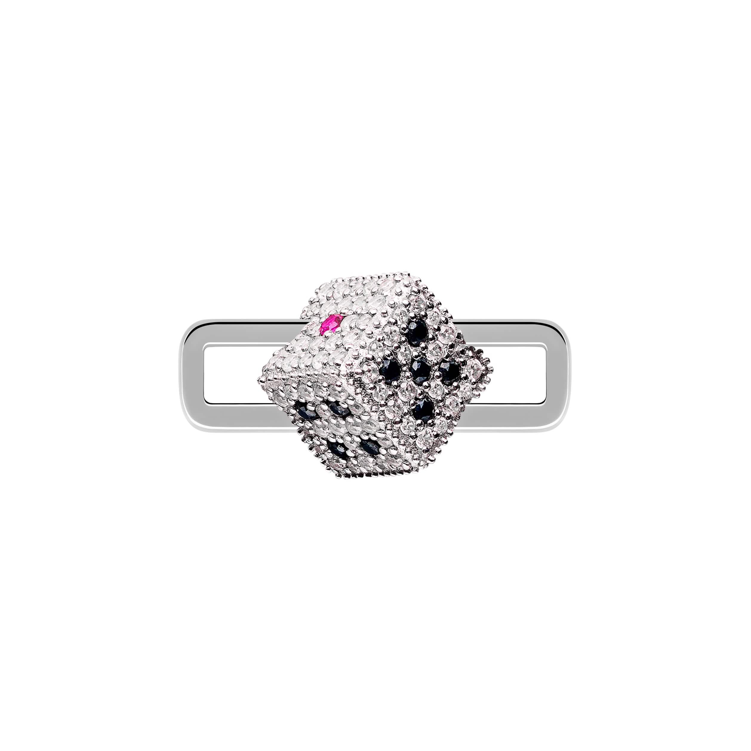 Dice Stoneset Charm
