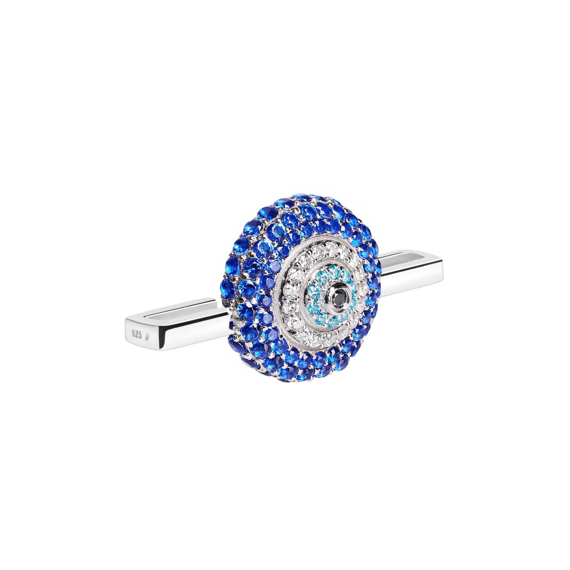 Evil Eye Stoneset Whoop Charm - Image 4