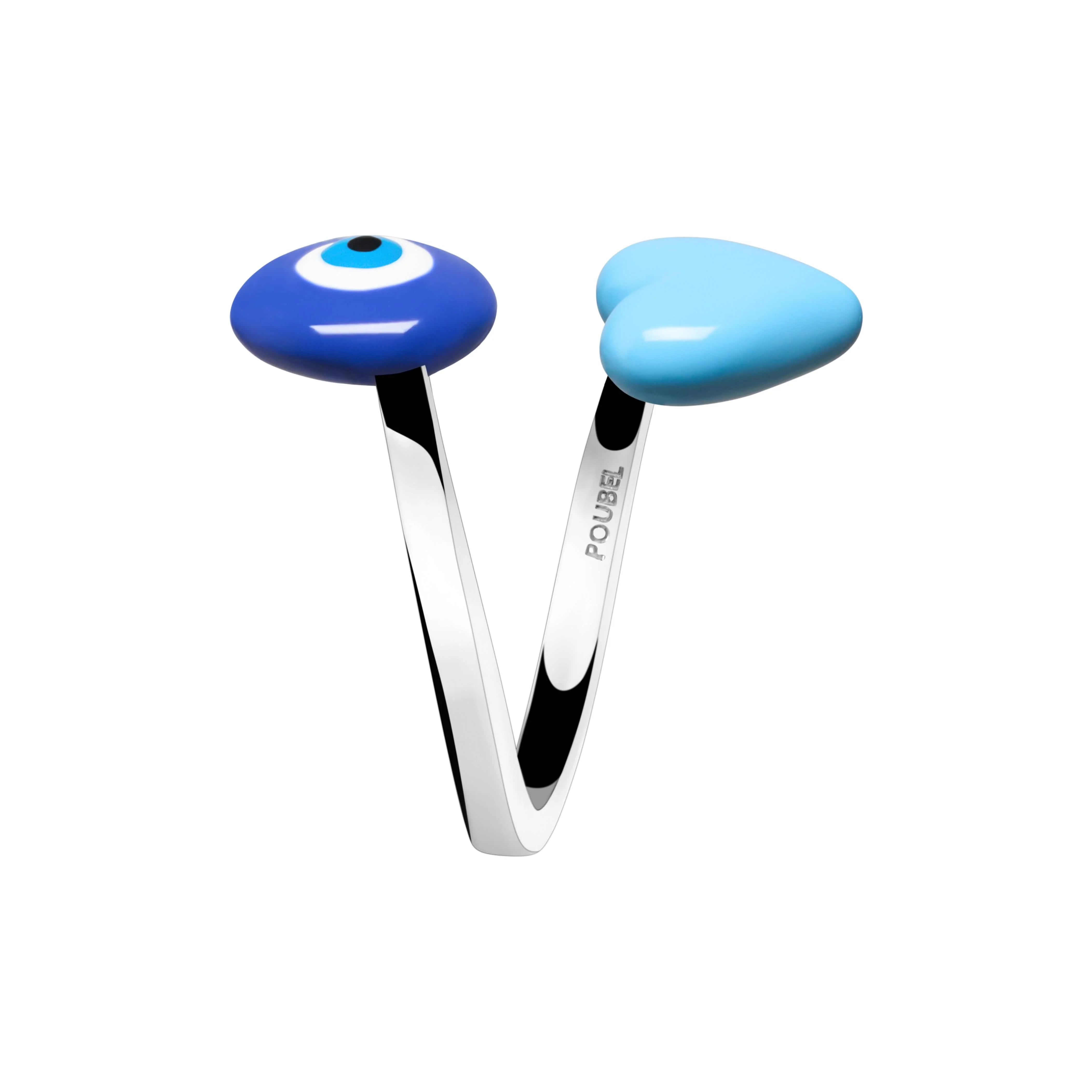 Evil Eye Wrap Ring - Image 4