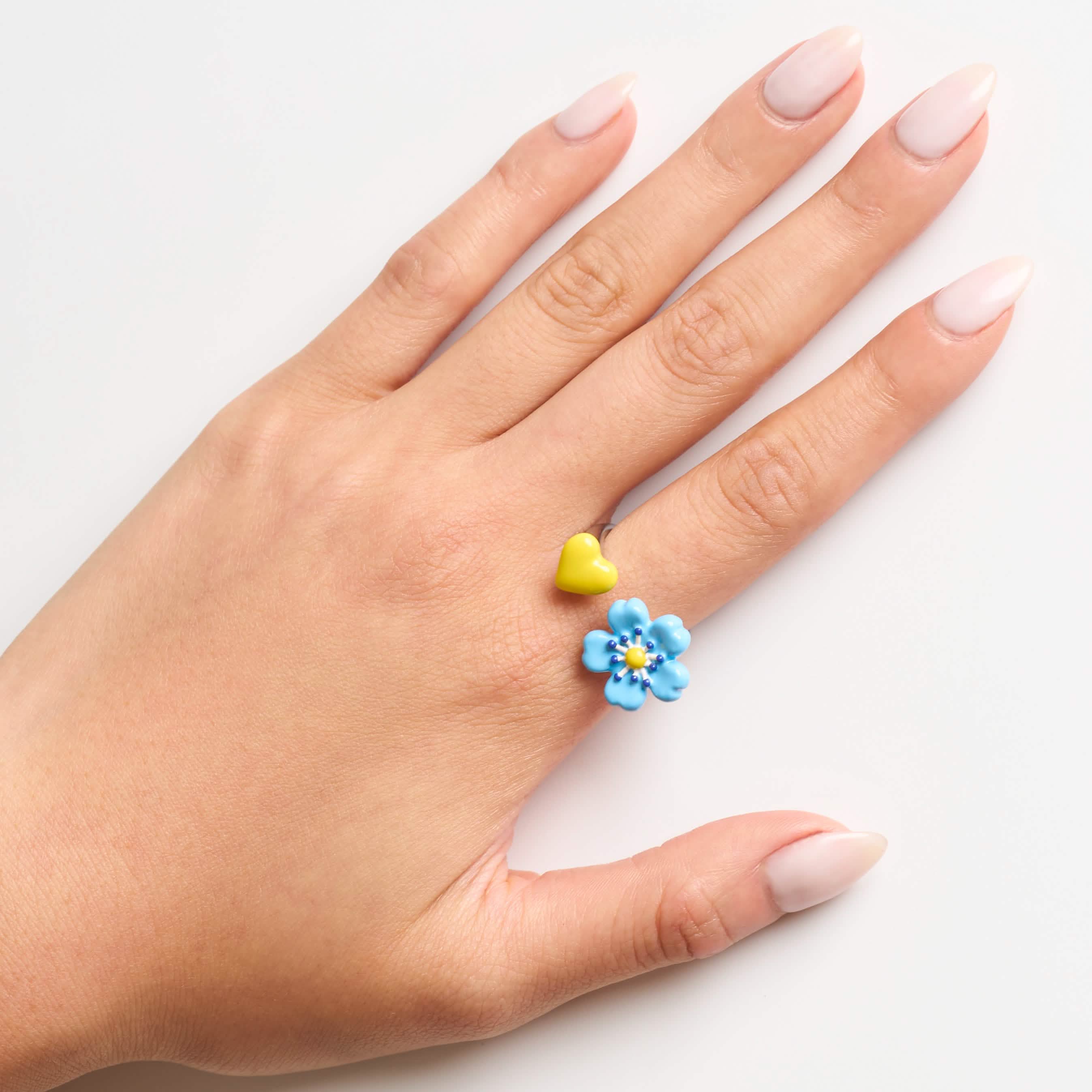 Fleur Bleue Spacer Ring - Image 7