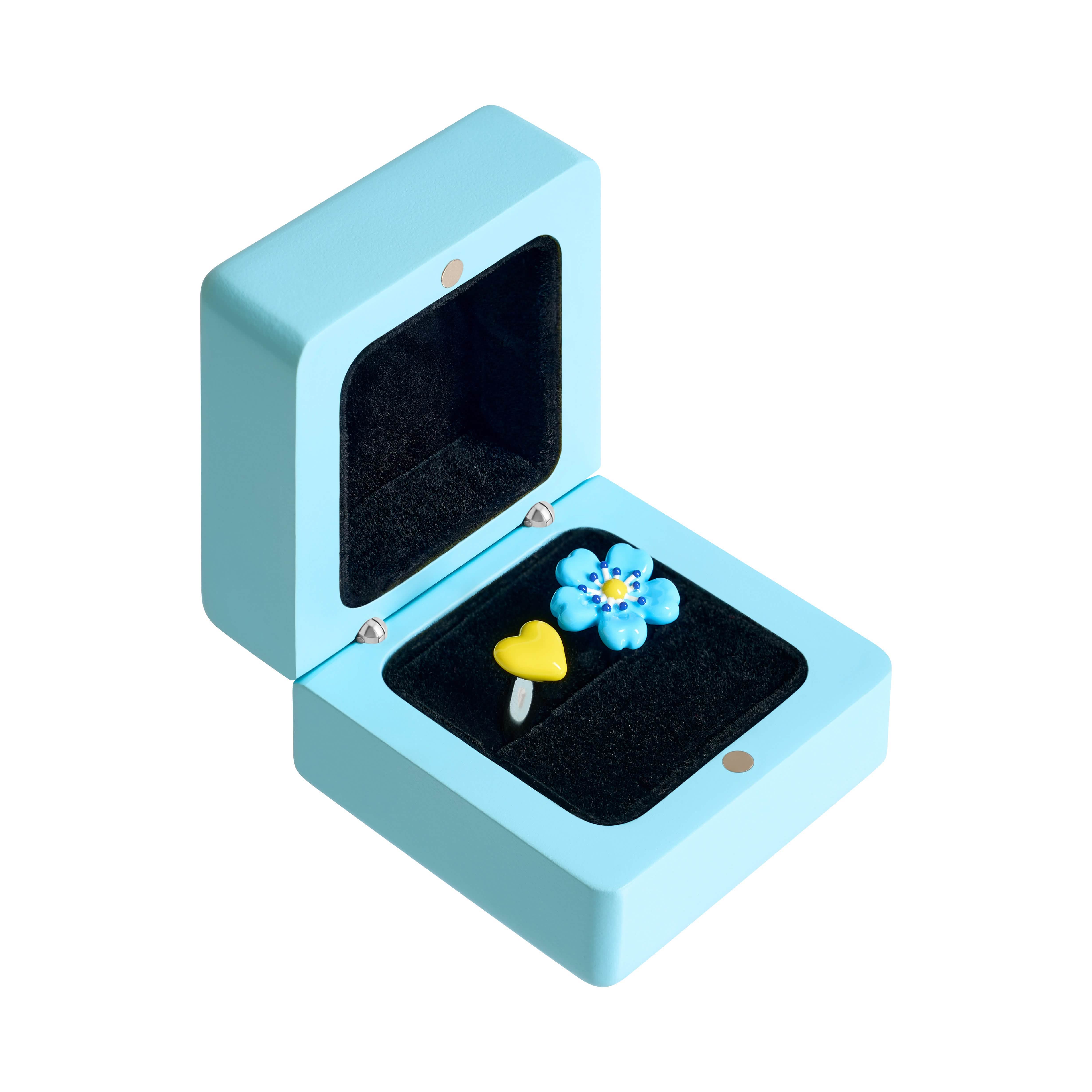 Fleur Bleue Spacer Ring - Image 9
