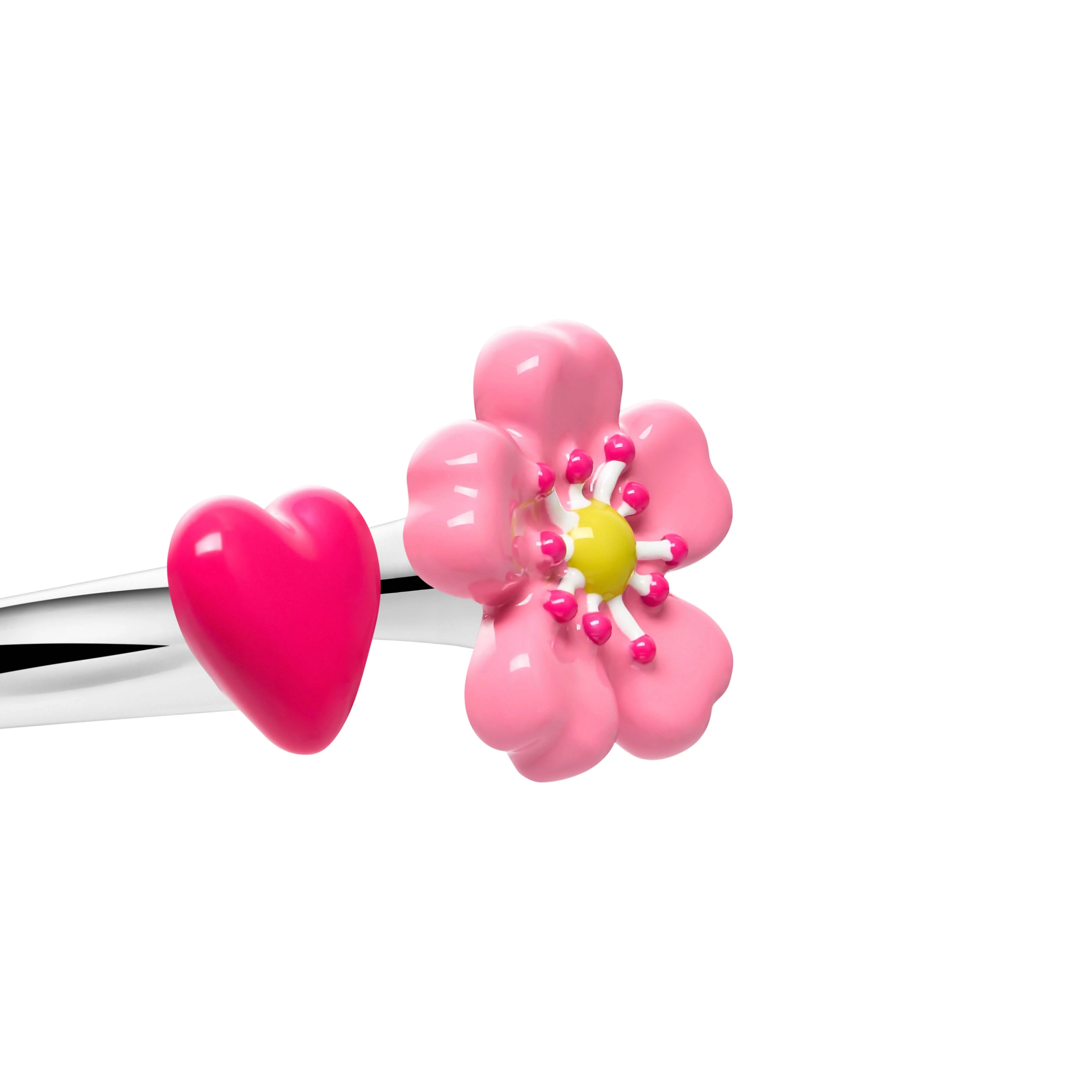 Fleur Rose Spacer Ring - Image 4