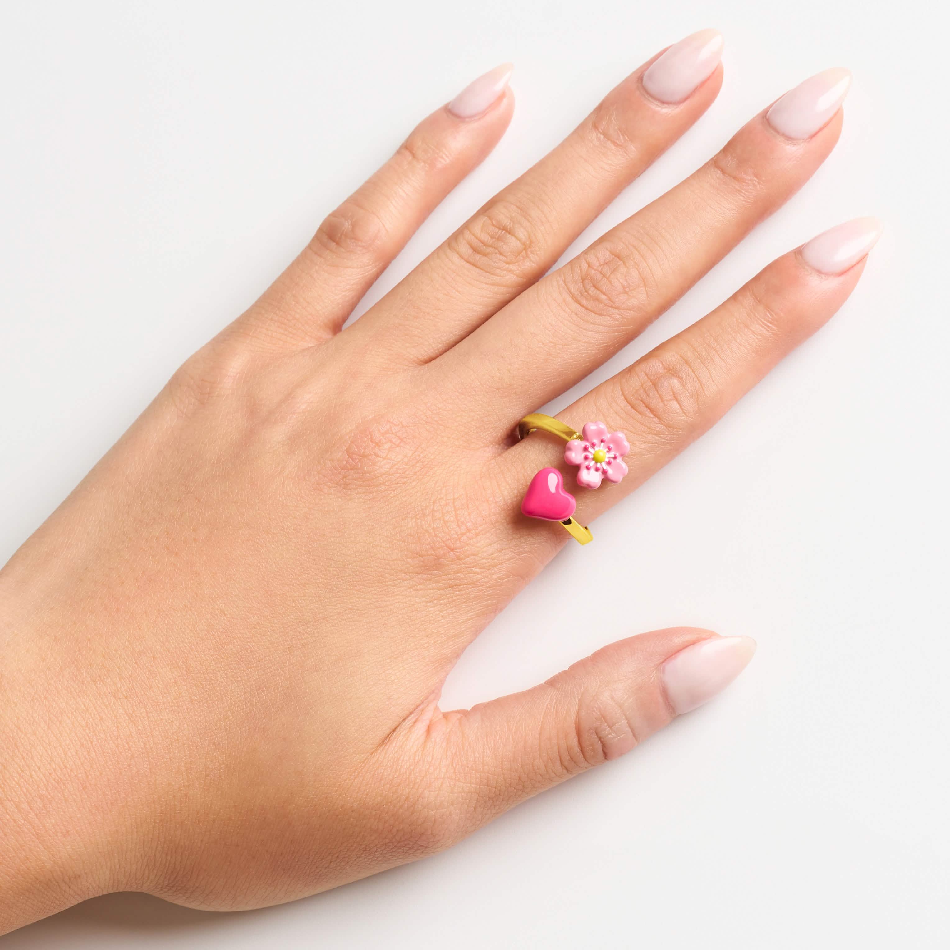 Fleur Rose Wrap Ring (Gold) - Image 7