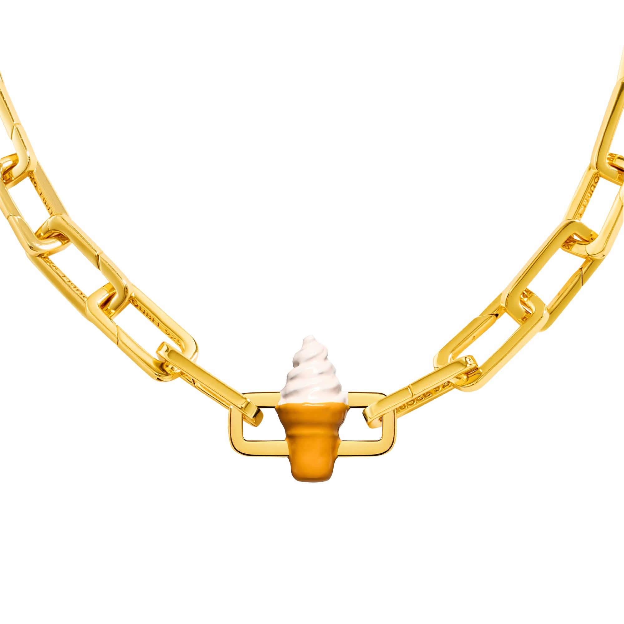 Ice Cream Charm (Gold) - Image 7