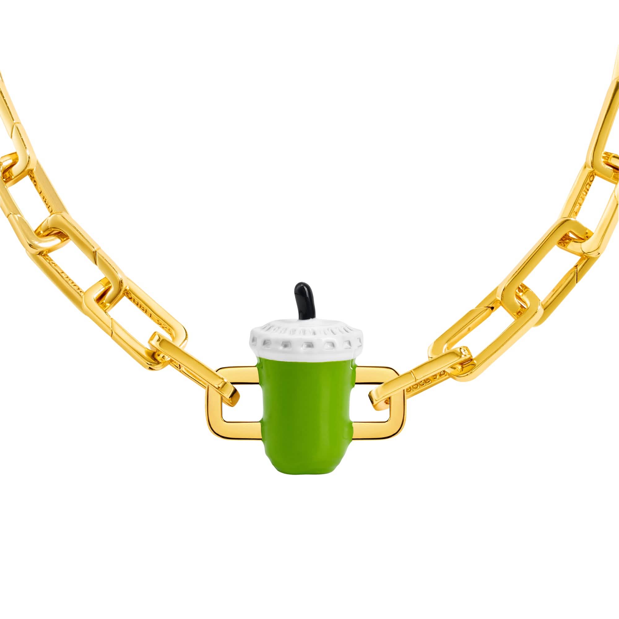 Iced Matcha Charm (Gold) - Image 7