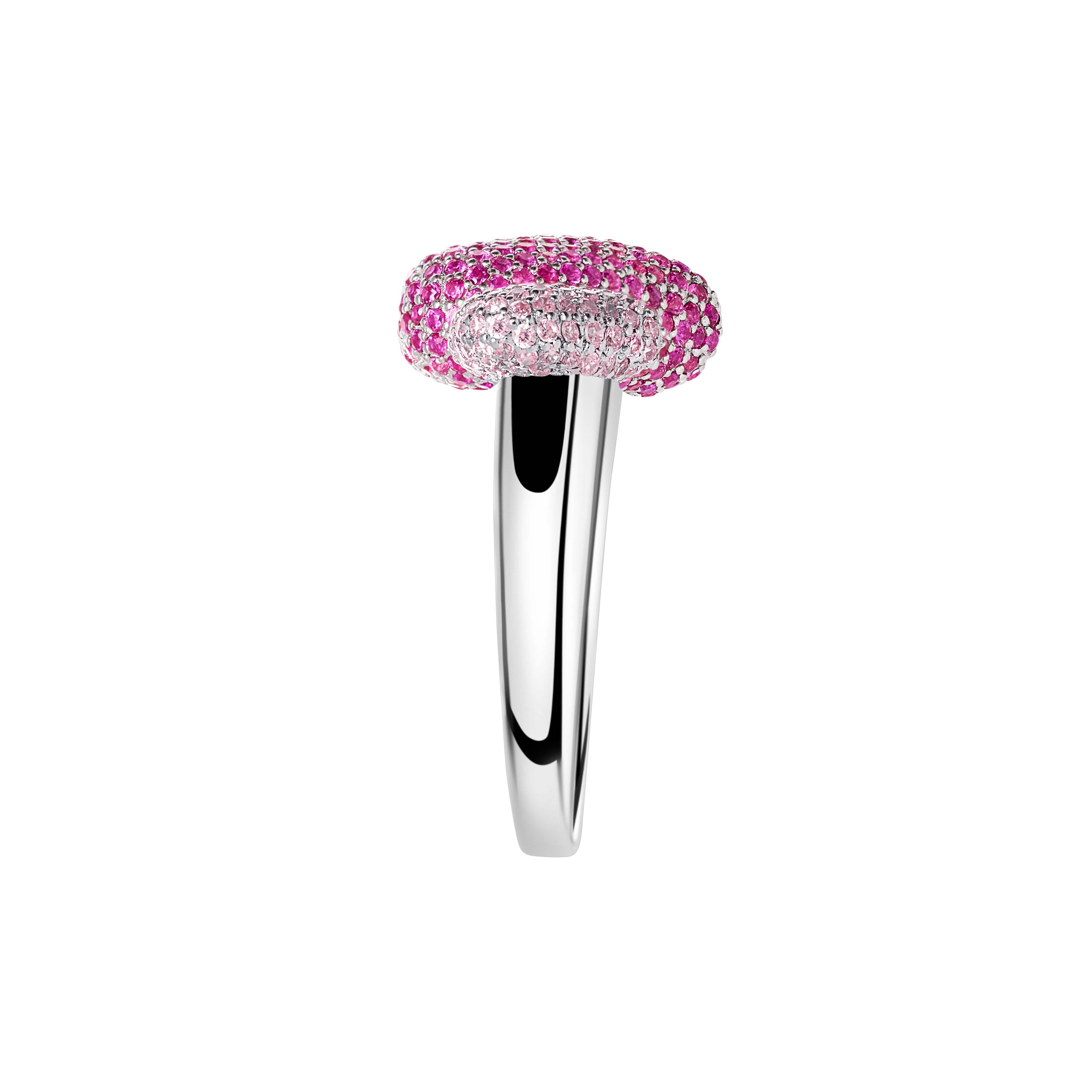 Love Stoneset Spacer Ring - Image 4