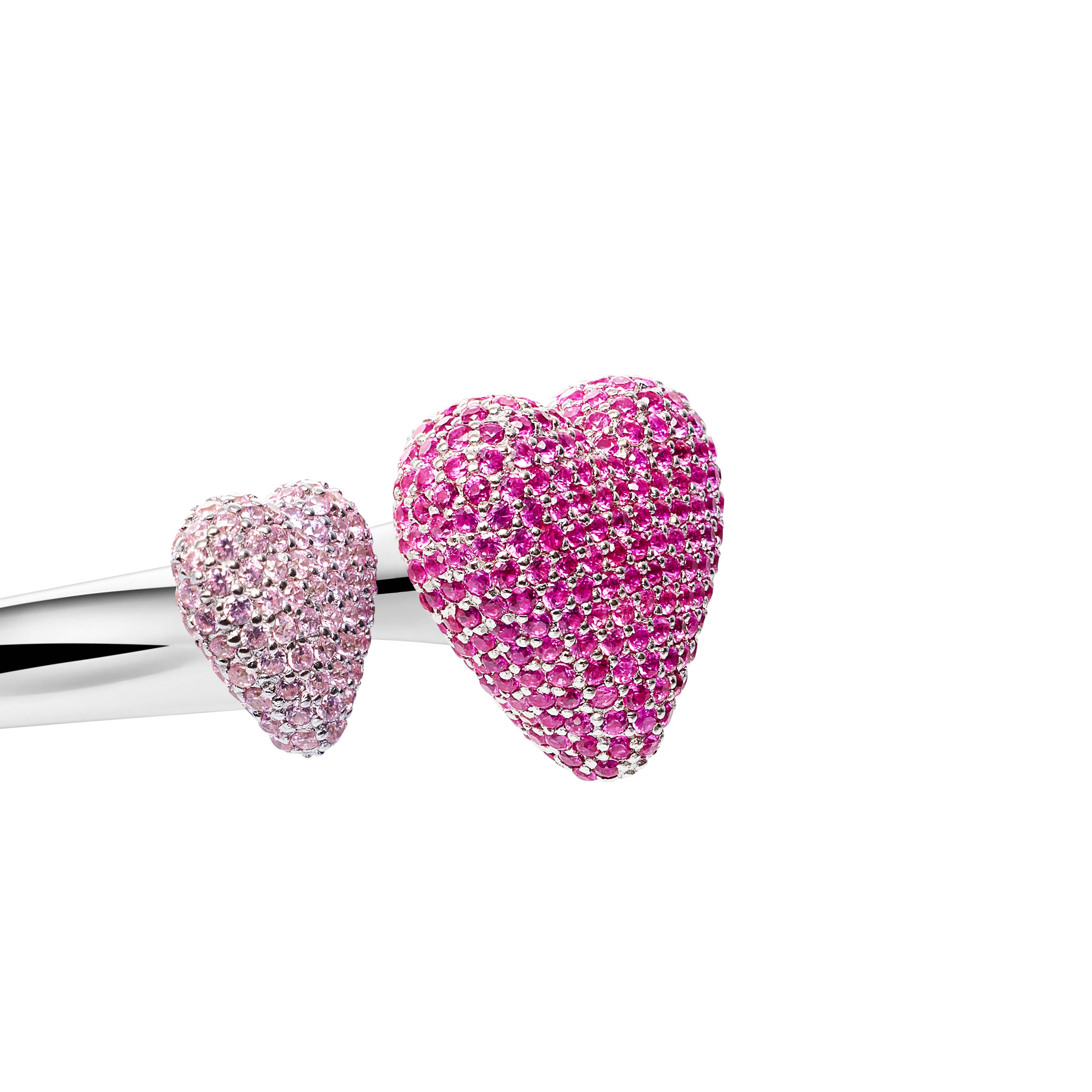 Love Stoneset Spacer Ring - Image 6