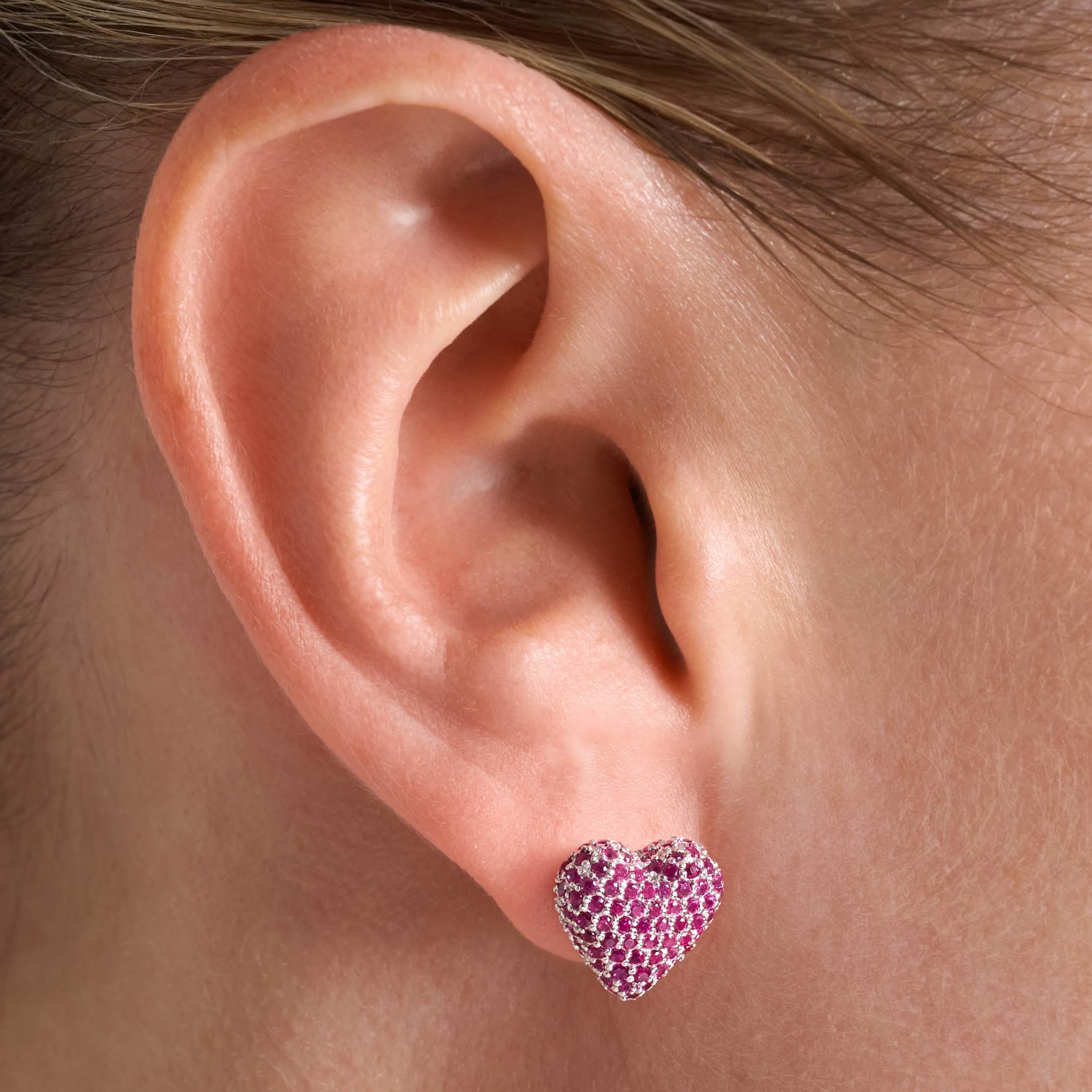 Love Stoneset Studs - Image 5