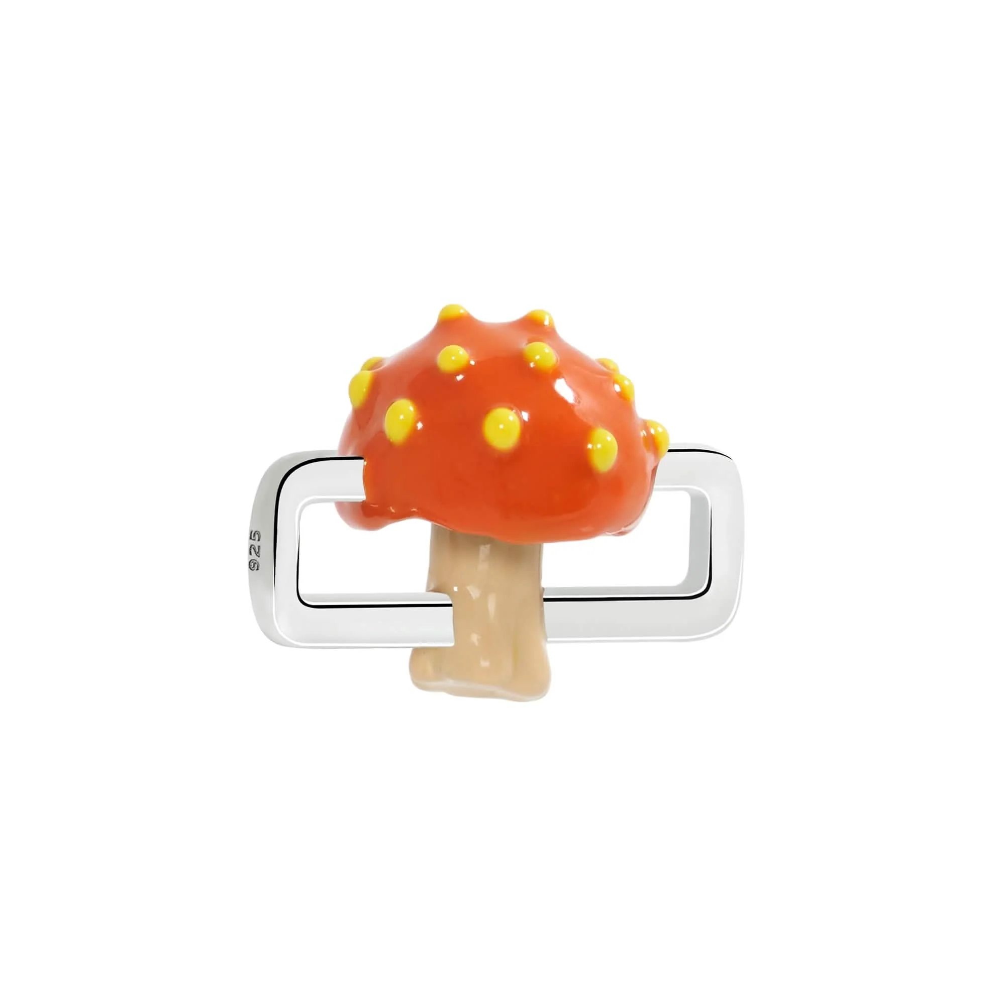 Orange Mushroom Charm - Image 2