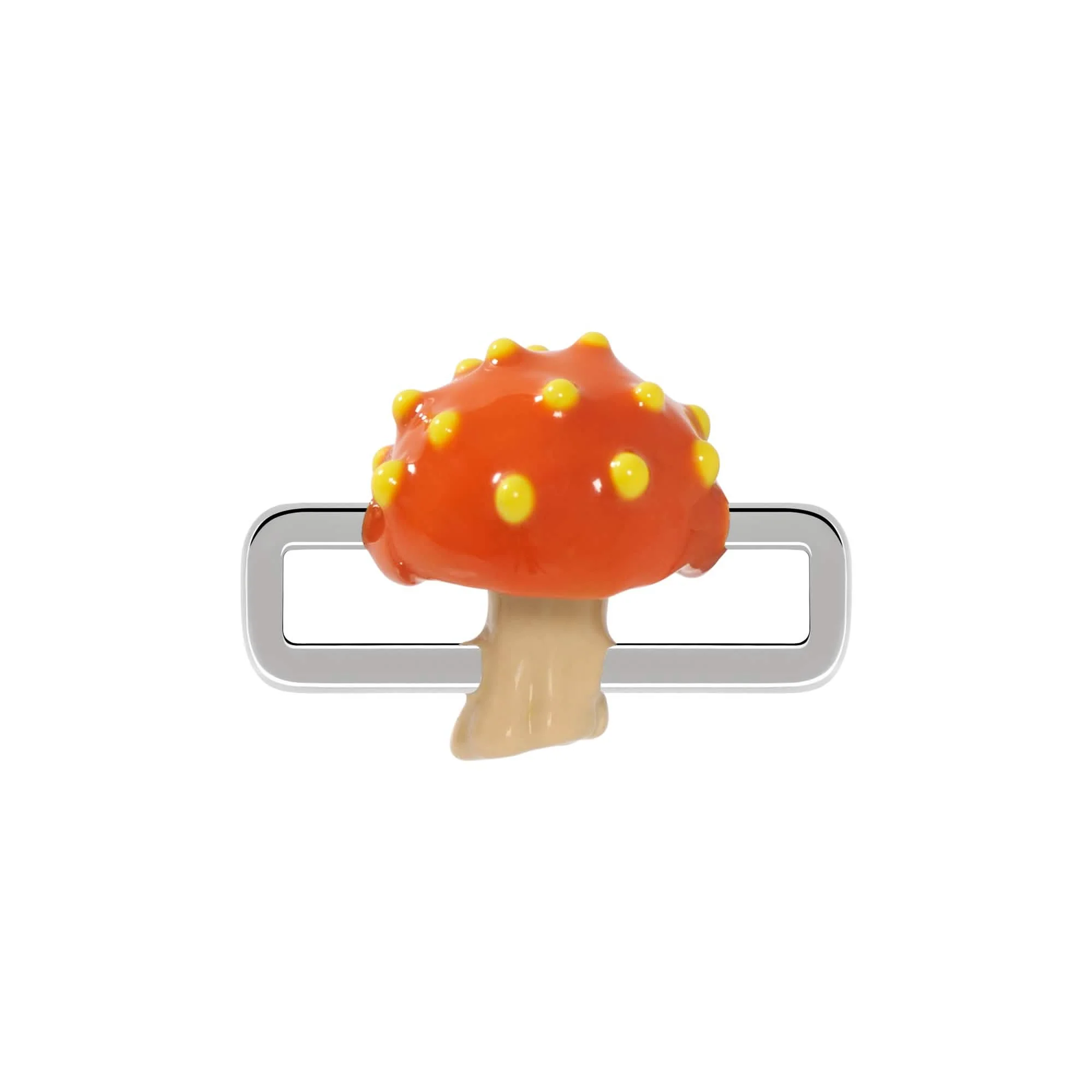 Orange Mushroom Charm - Image 4