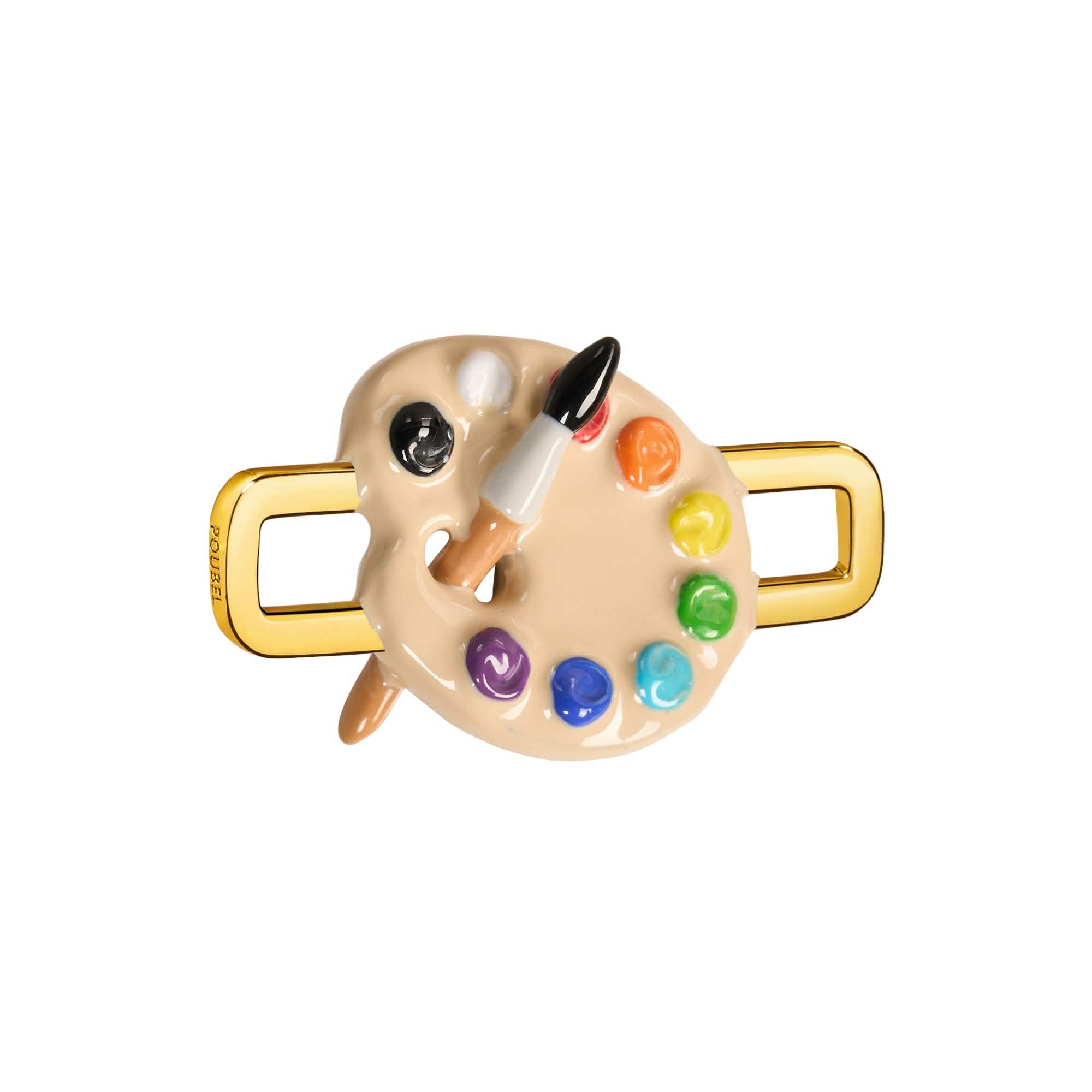 Paint Palette Charm (Gold) - Image 2