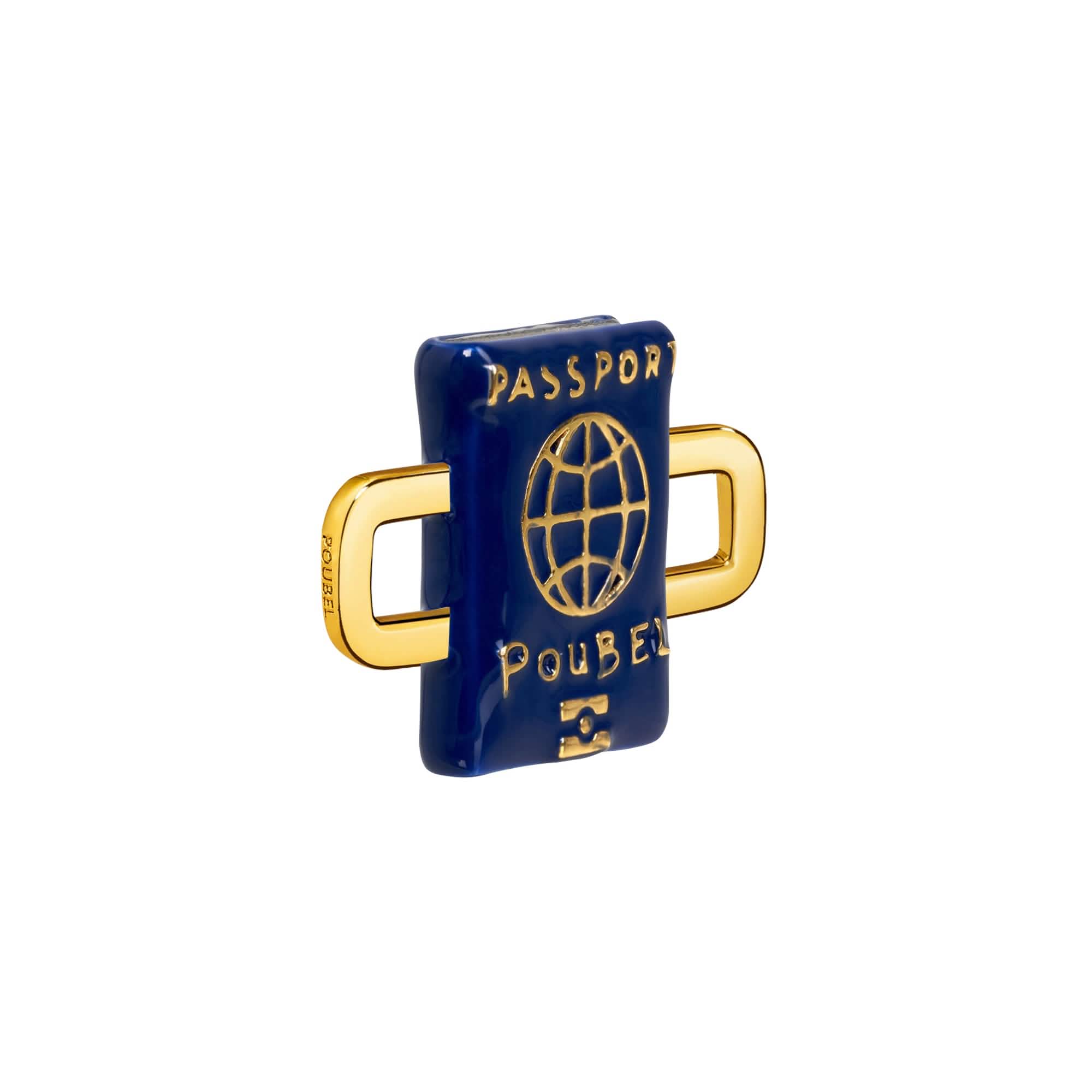 Passport Charm (Gold) - Image 2