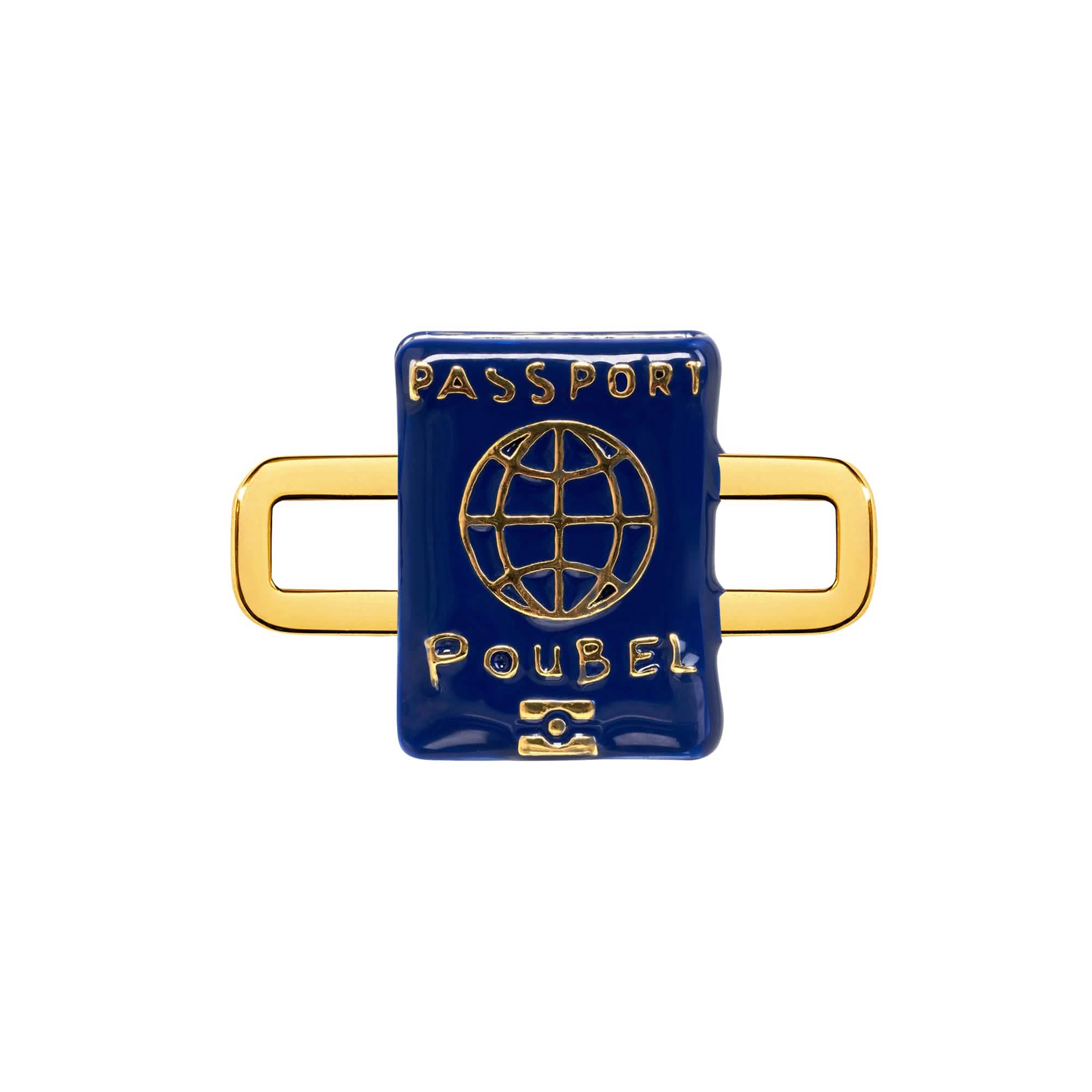 Passport Charm (Gold) - Image 4