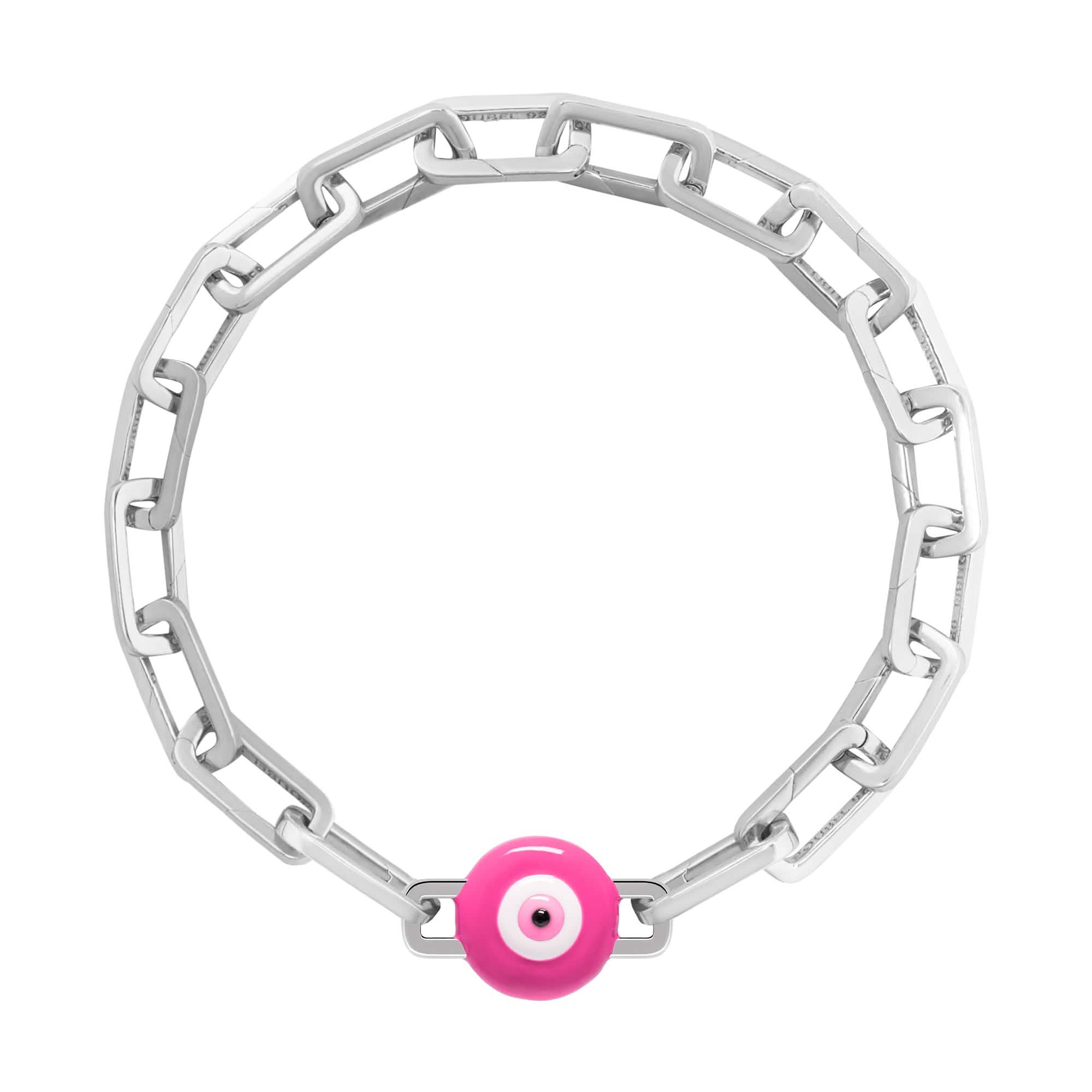 Pink Evil Eye Charm - Image 5