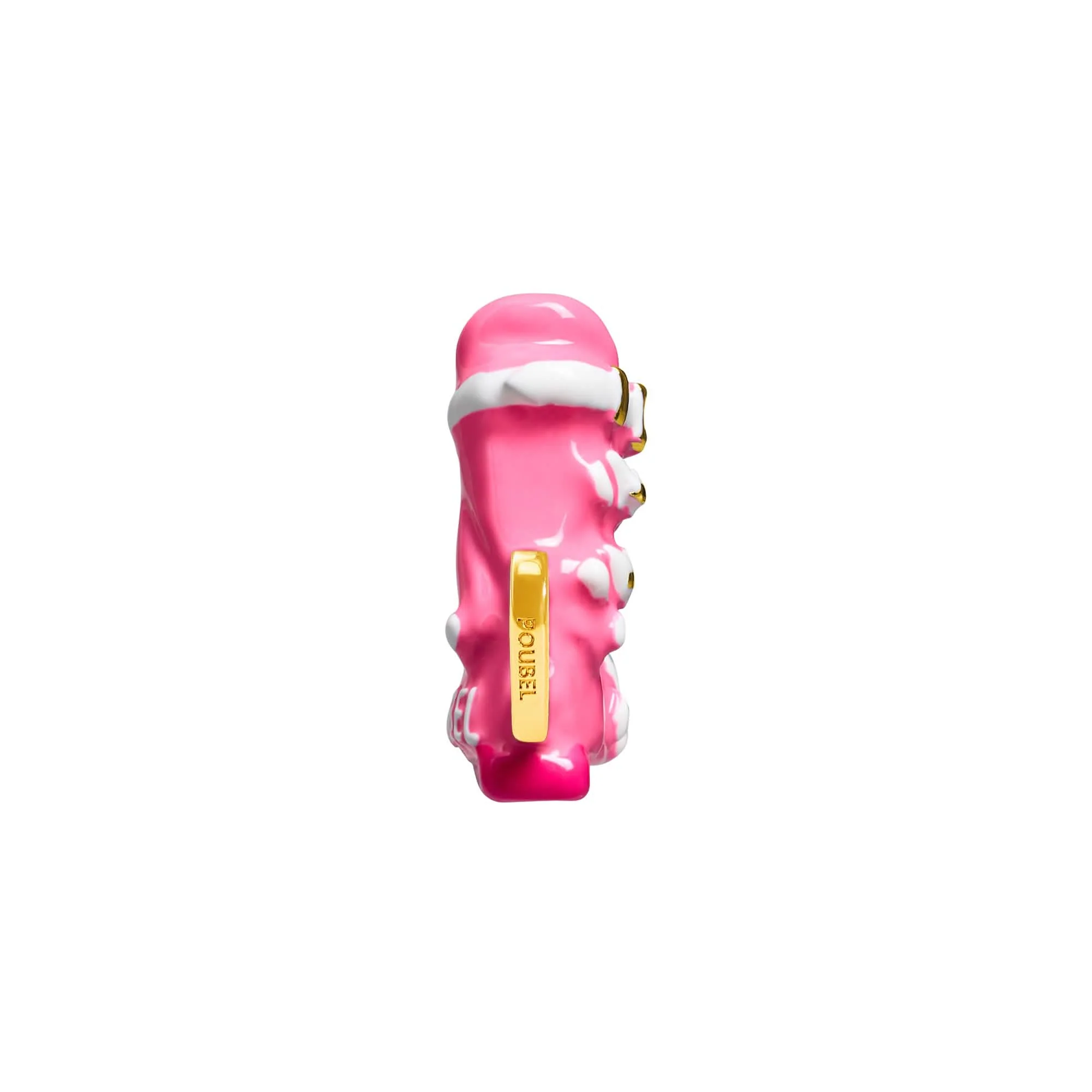 Pink Ski Boot Charm (Gold) - Image 3