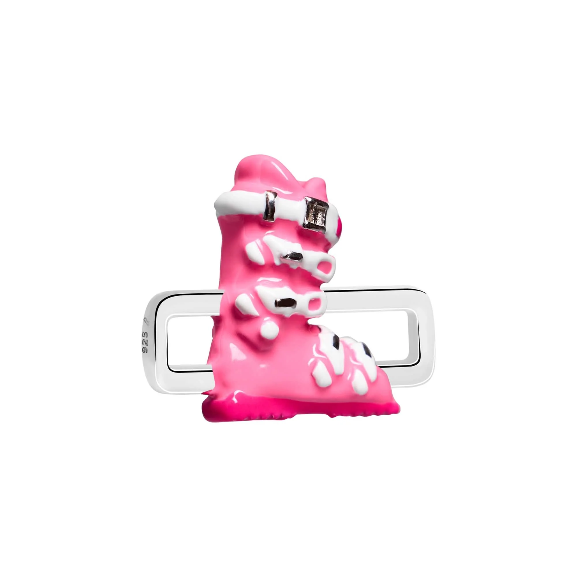 Pink Ski Boot Charm - Image 2
