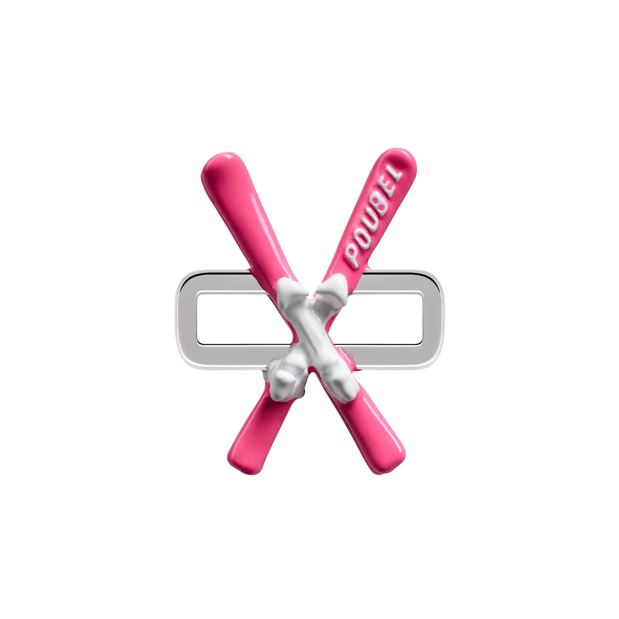 Pink Skis Charm - Image 4