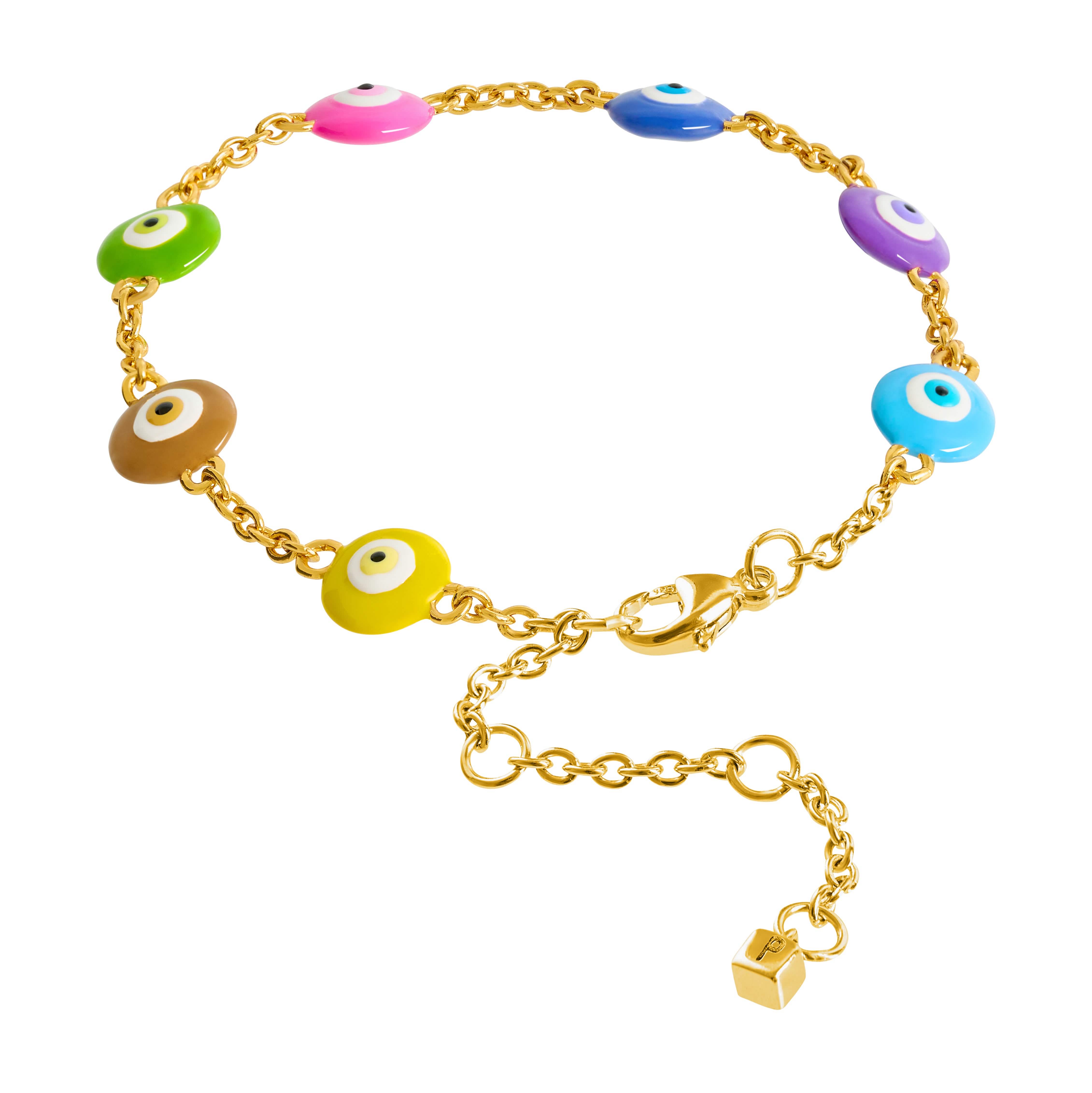 Protector Mini Charm Bracelet (Gold) - Image 4