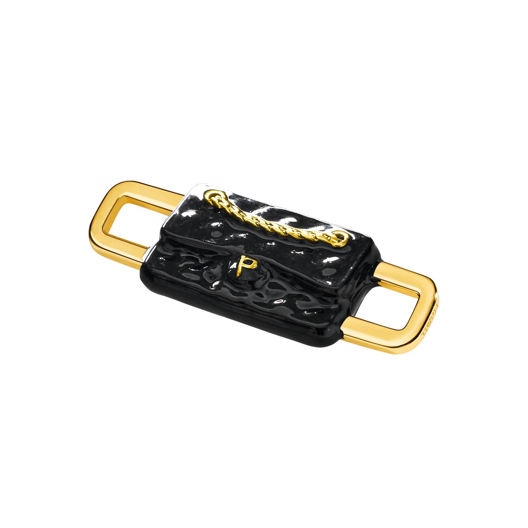 Quilted Bag Charm (Gold) - Image 5