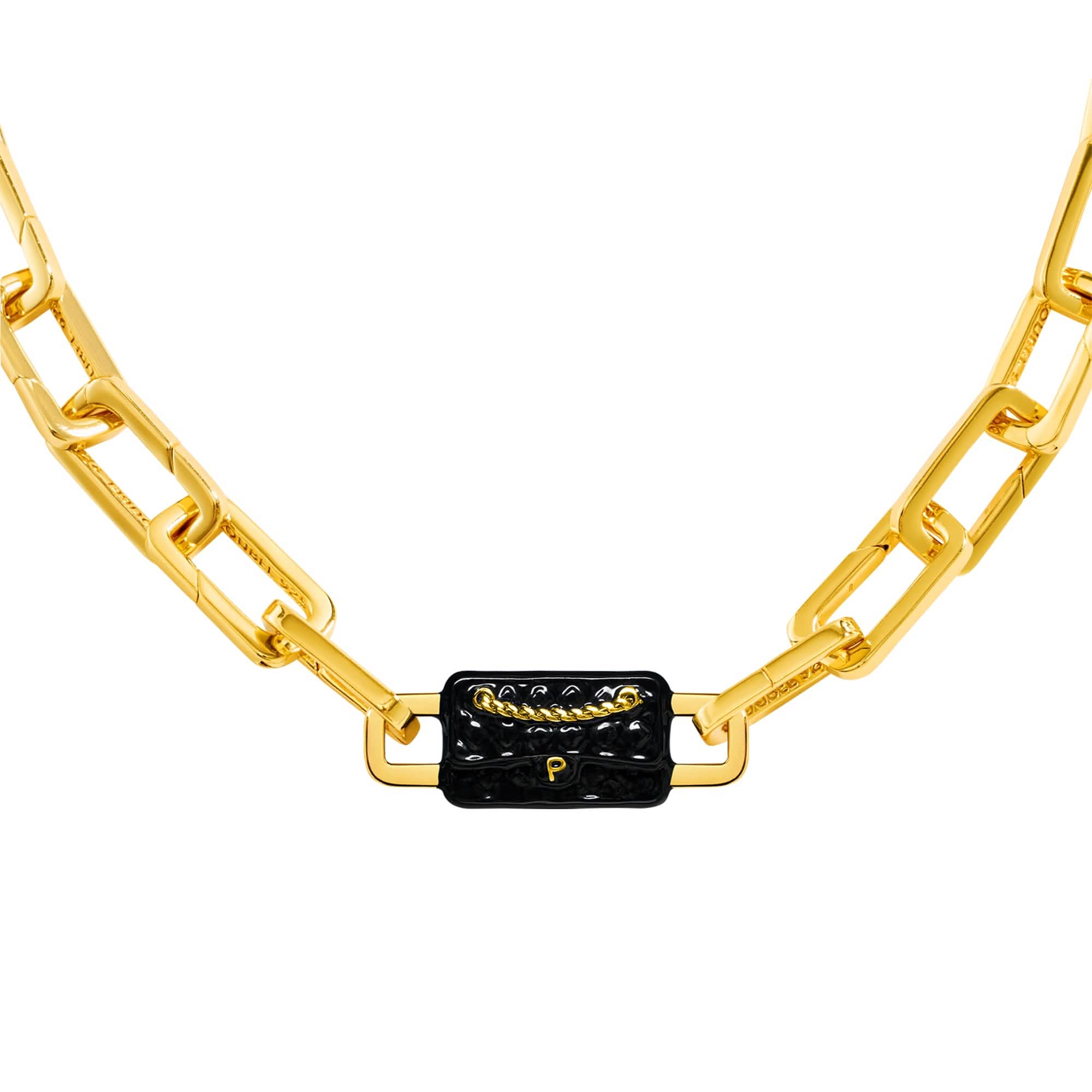 Quilted Bag Charm (Gold) - Image 7