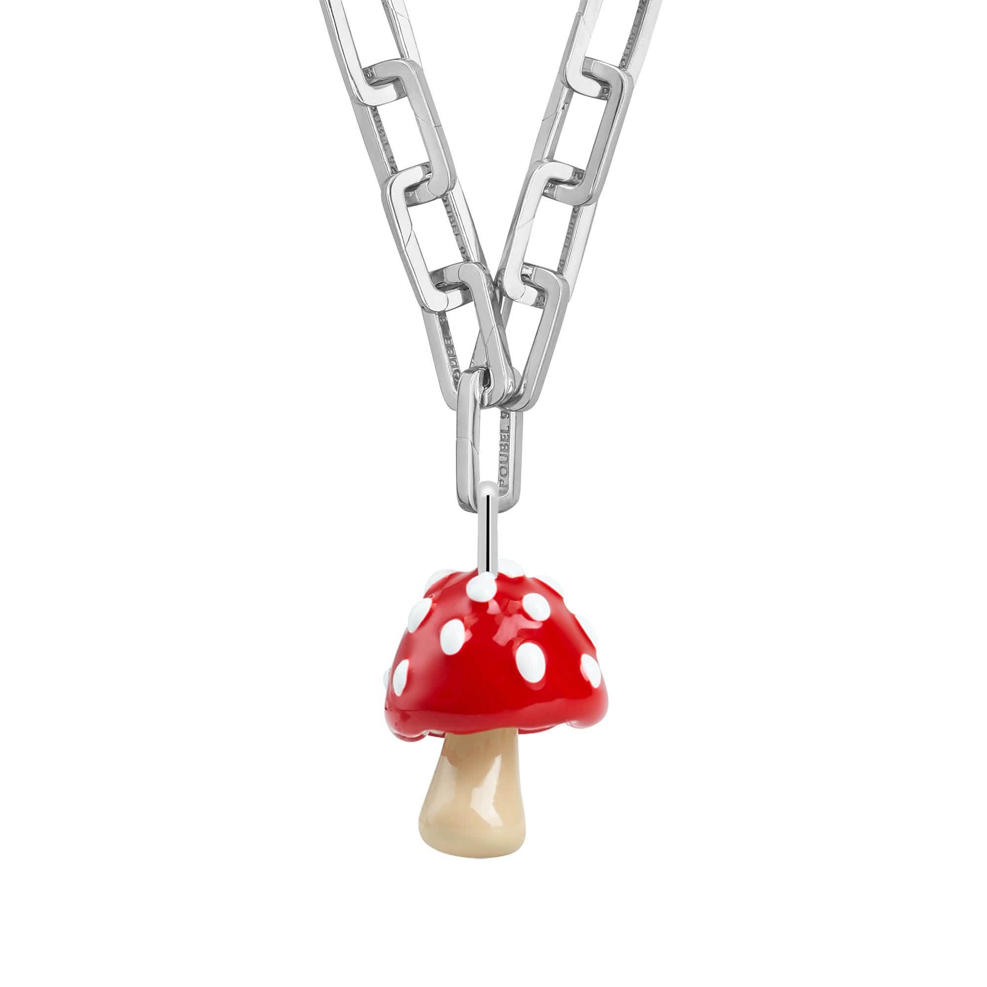 Red Mushroom Pendant - Image 5
