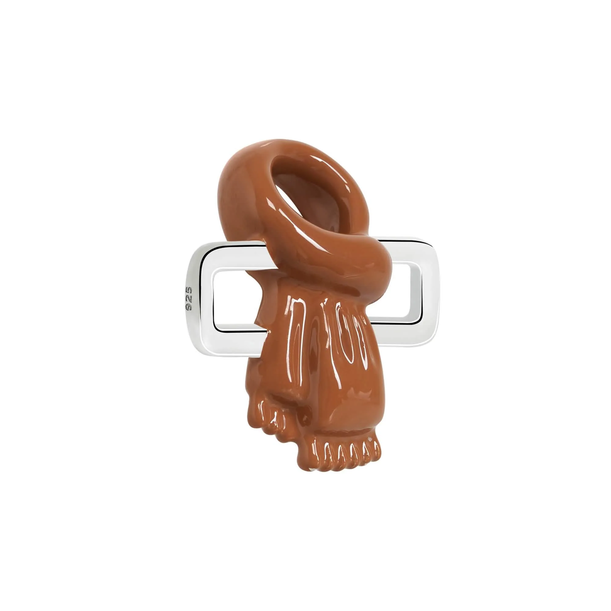 Scarf Charm (Beige) - Image 2