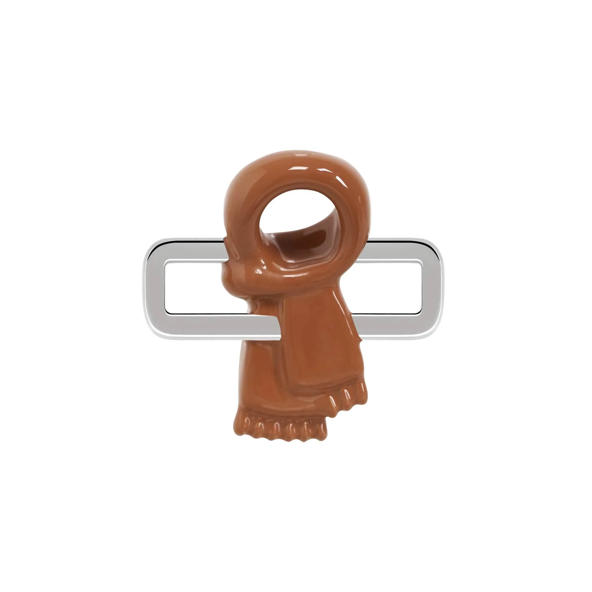 Scarf Charm (Beige) - Image 4