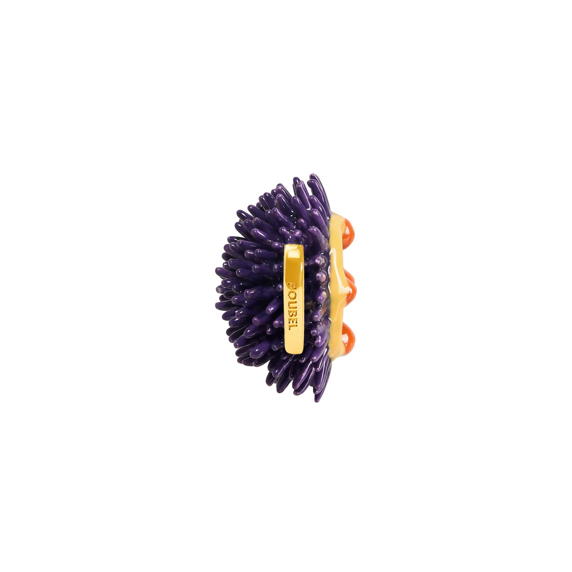 Sea Urchin Charm (Gold) - Image 3