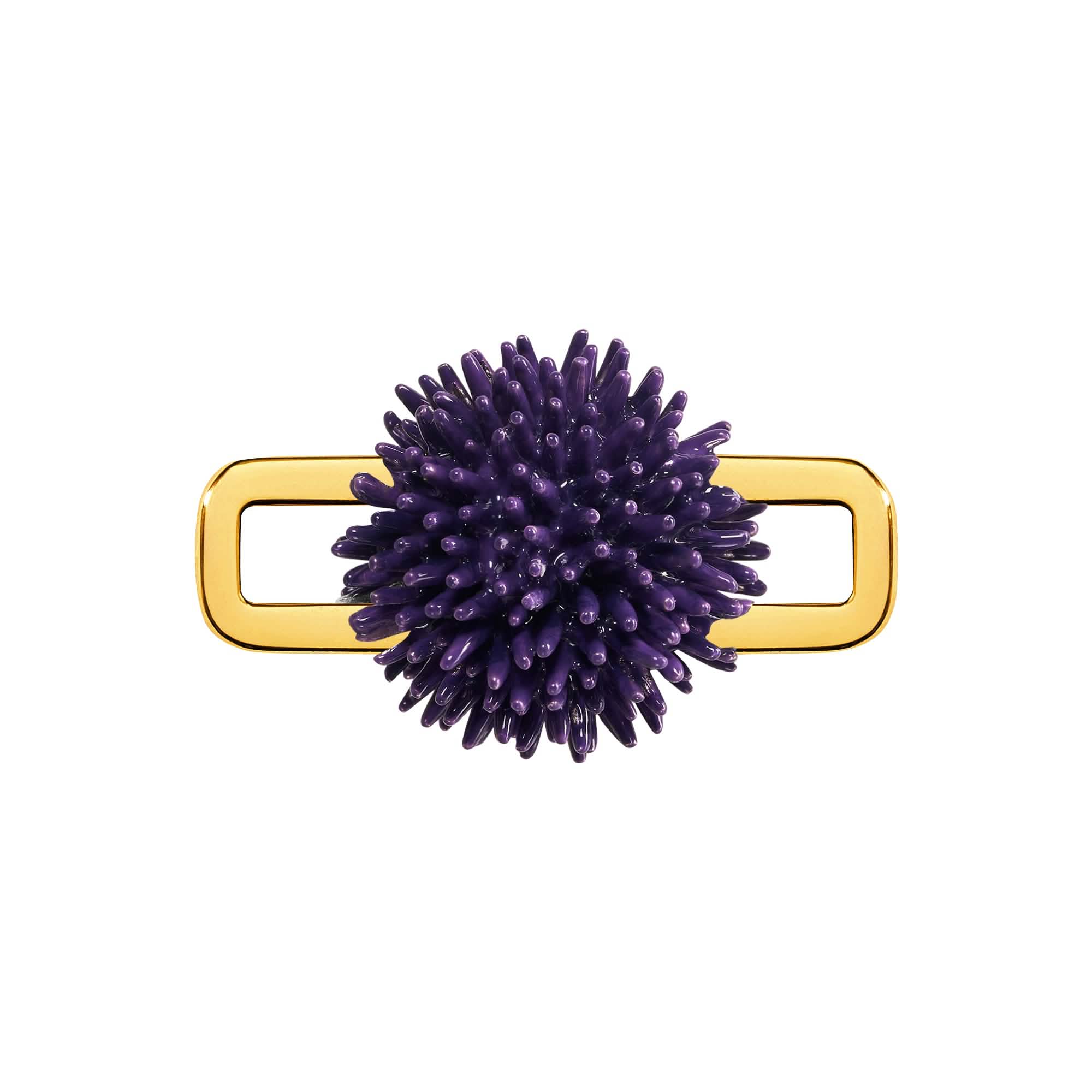Sea Urchin Charm (Gold) - Image 4