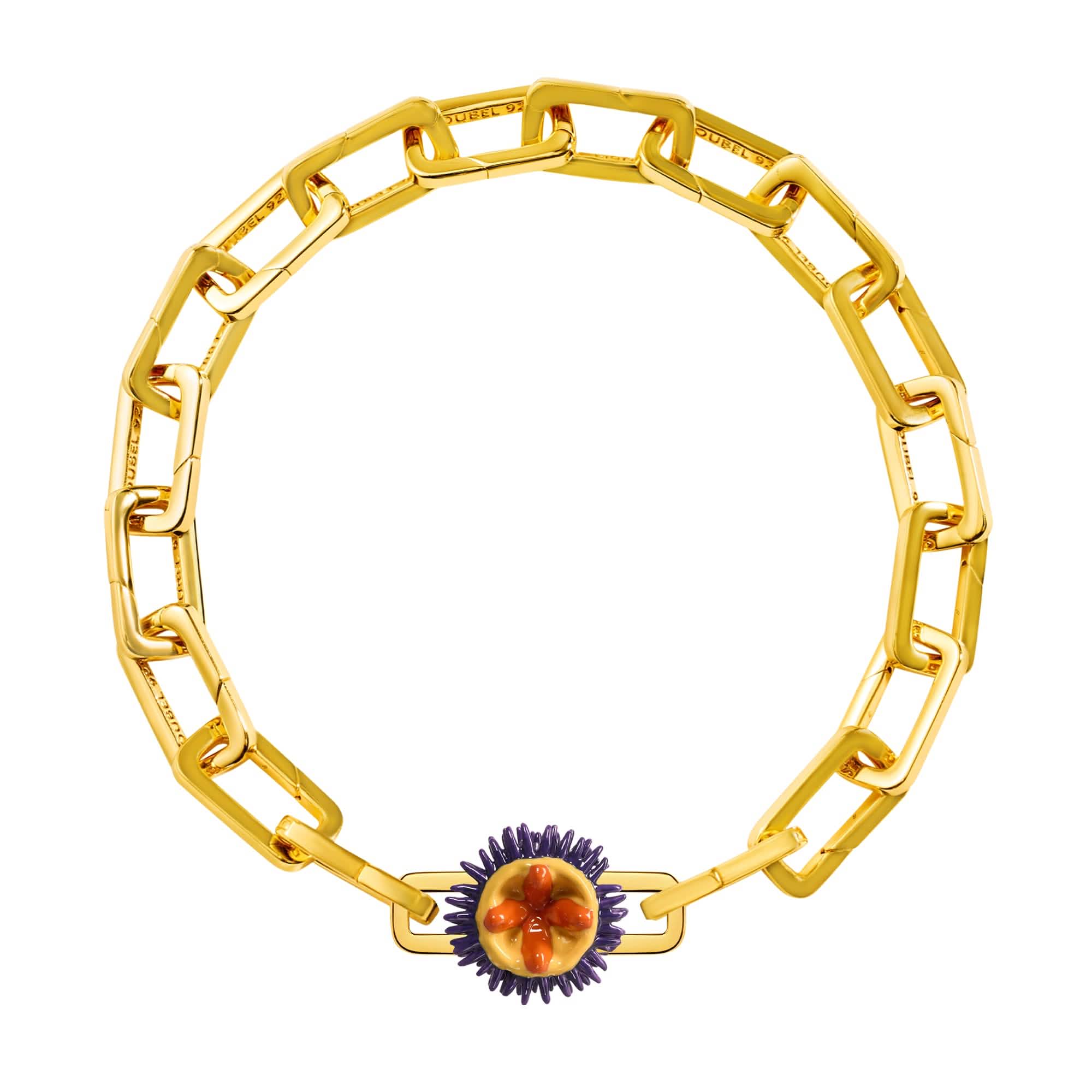 Sea Urchin Charm (Gold) - Image 6