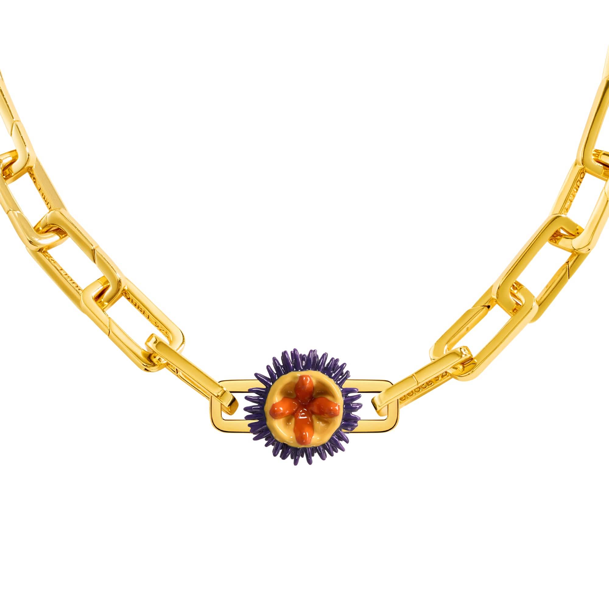 Sea Urchin Charm (Gold) - Image 7