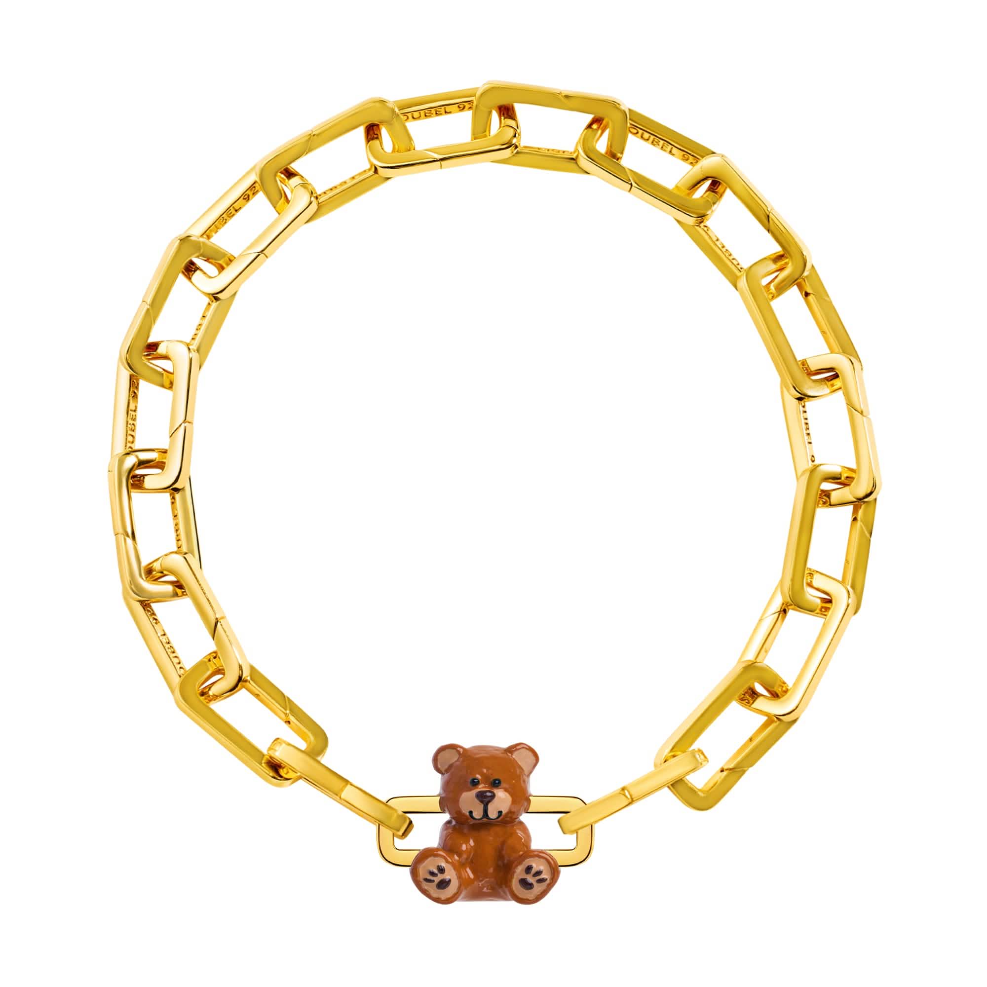 Teddy Bear Charm (Gold) - Image 6
