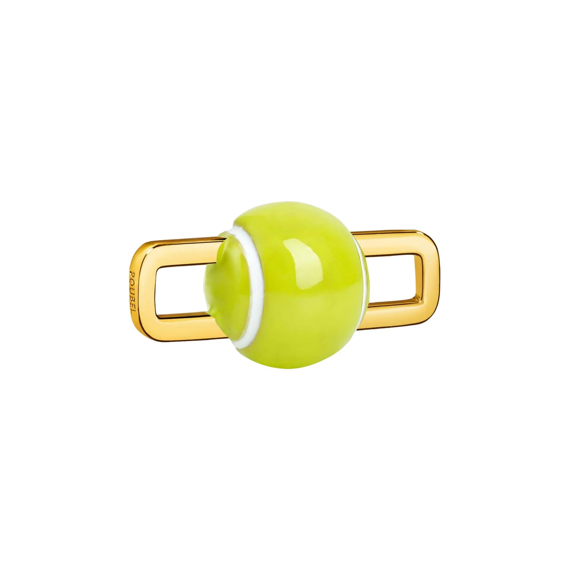 Tennis Ball Charm (Gold) - Image 2