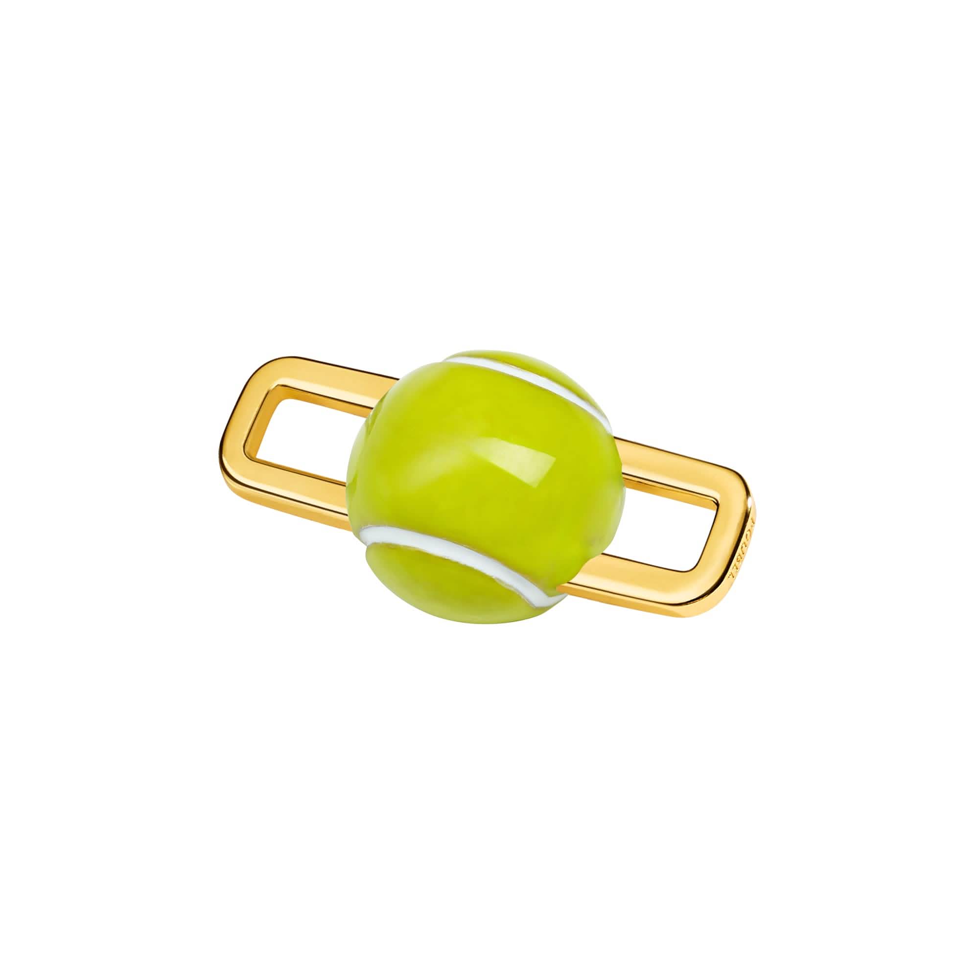 Tennis Ball Charm (Gold) - Image 5