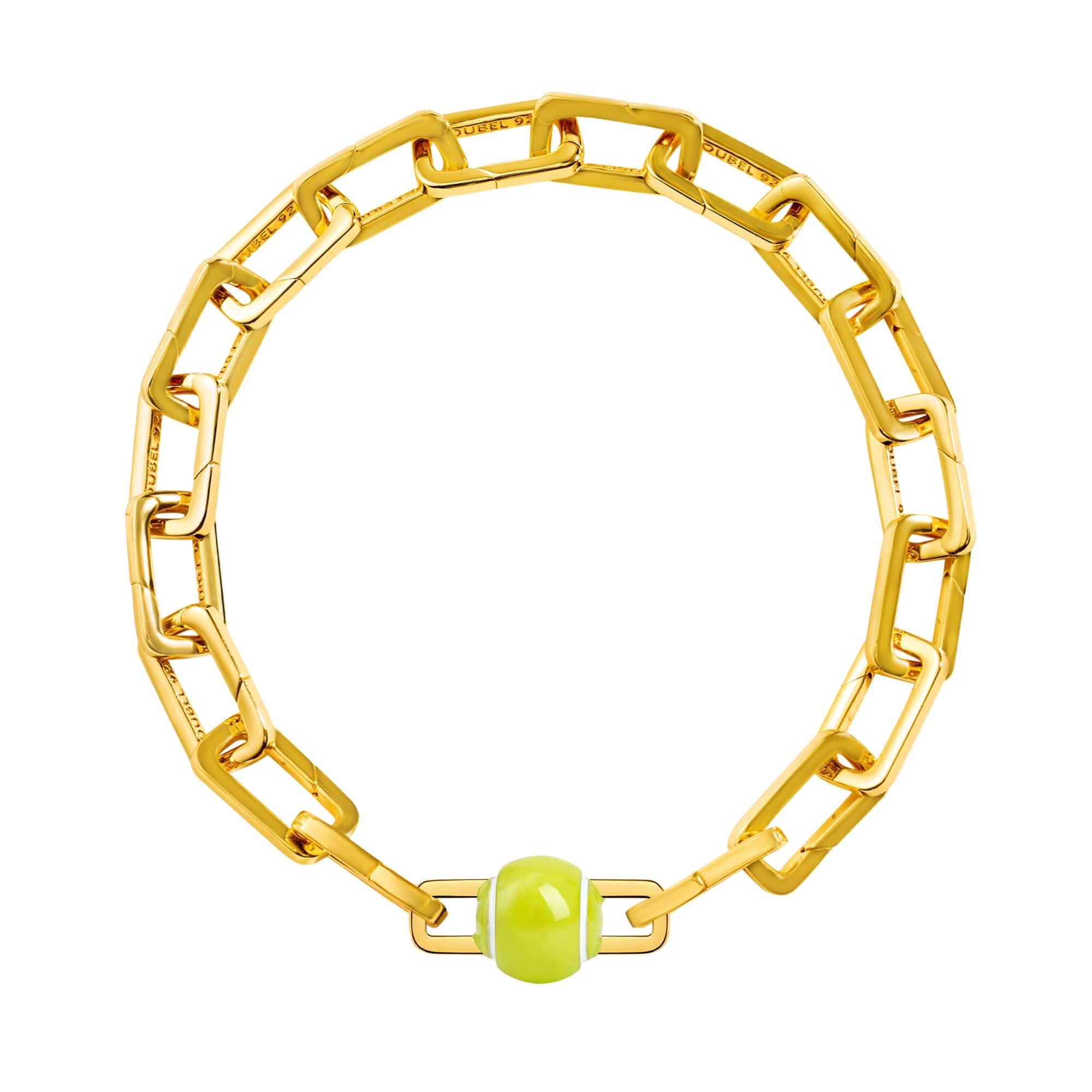 Tennis Ball Charm (Gold) - Image 6